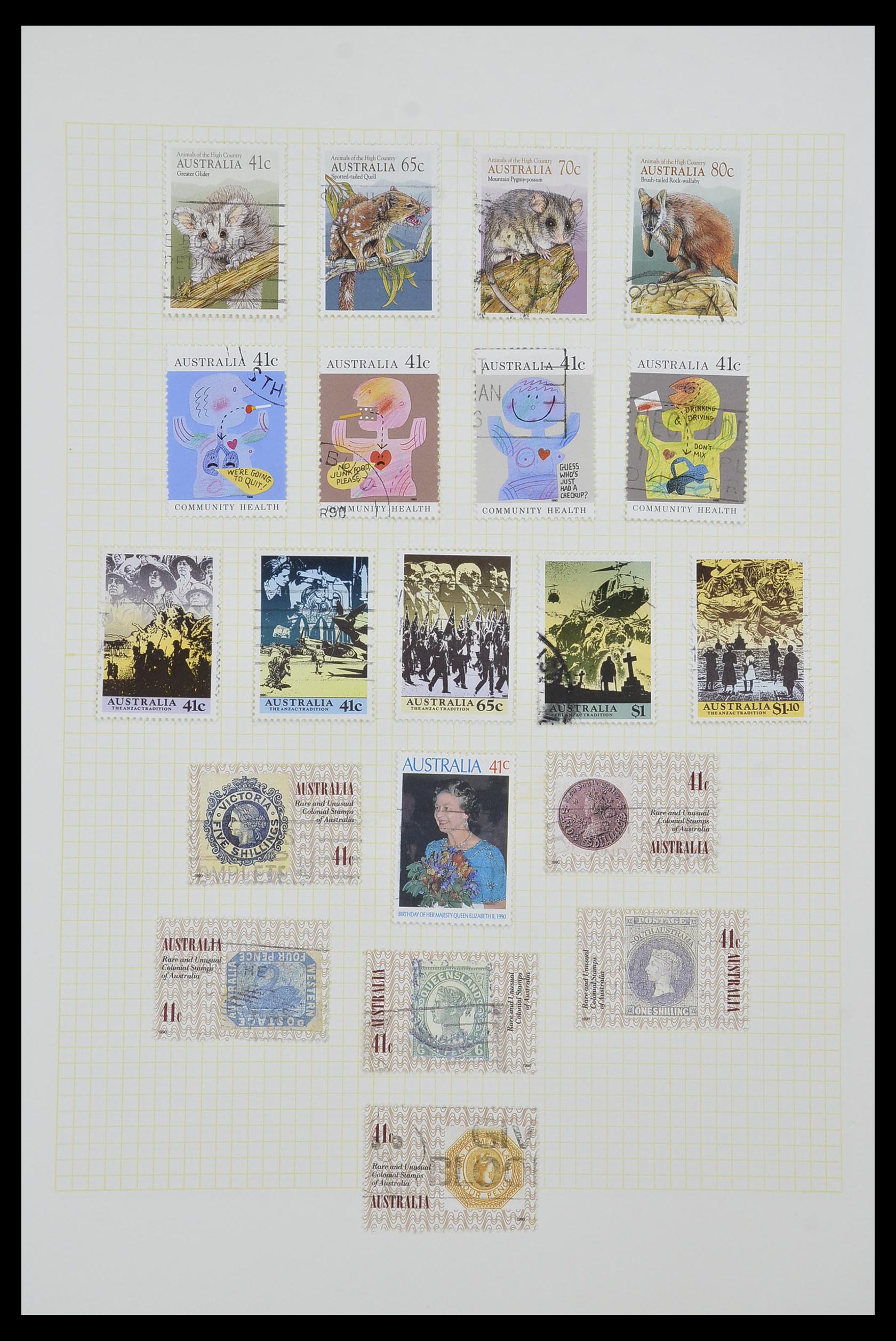 34382 097 - Stamp collection 34382 British colonies 1937-2006.