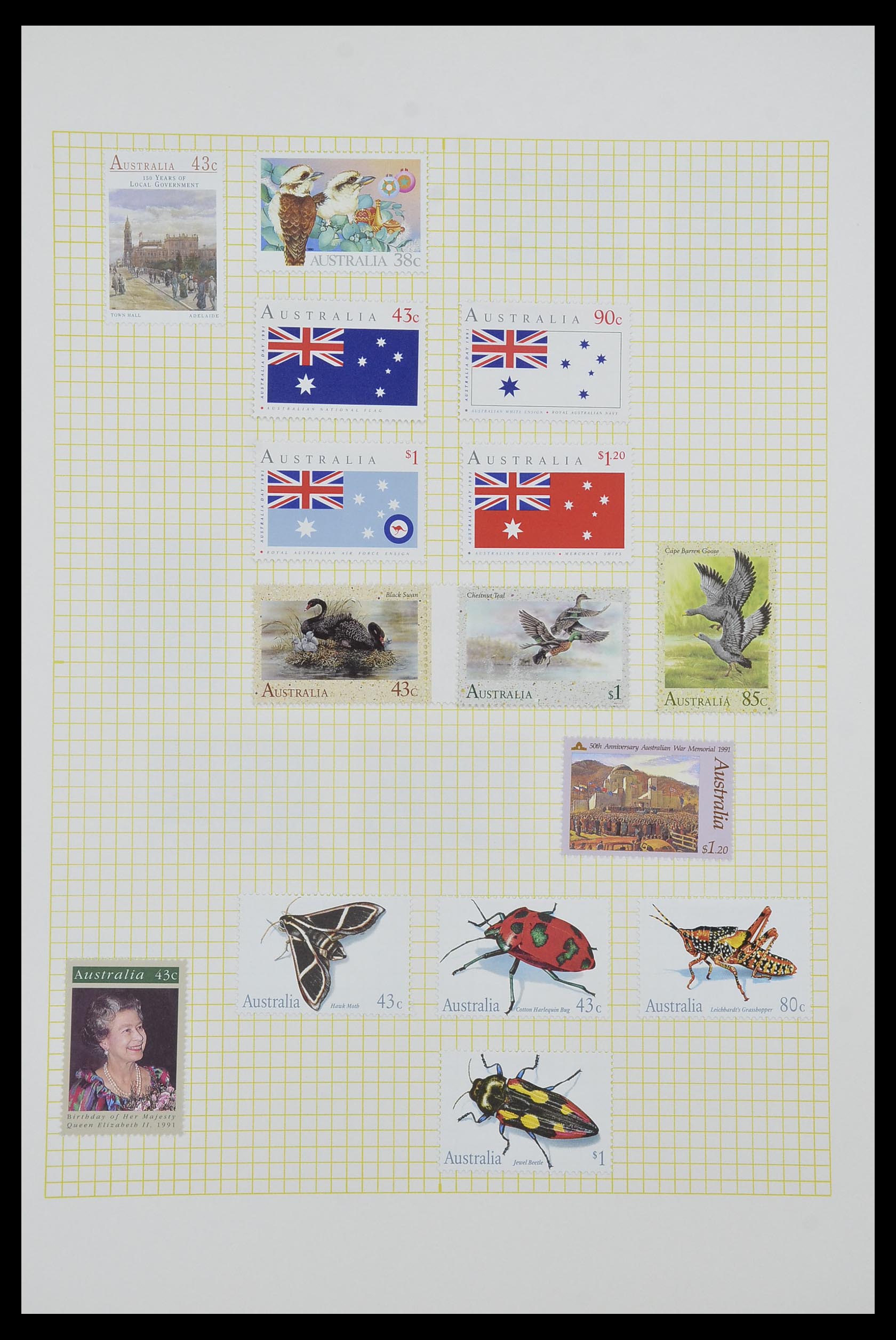 34382 100 - Stamp collection 34382 British colonies 1937-2006.