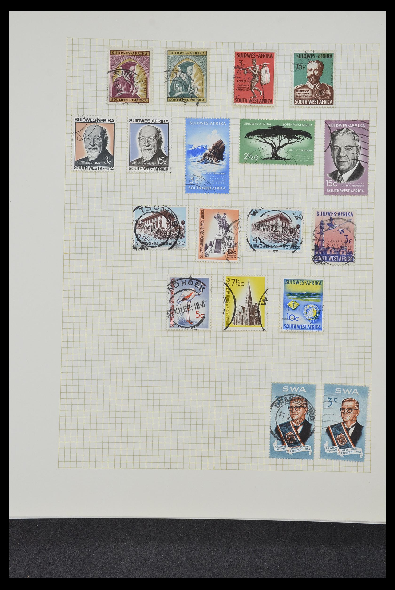 34382 441 - Stamp collection 34382 British colonies 1937-2006.