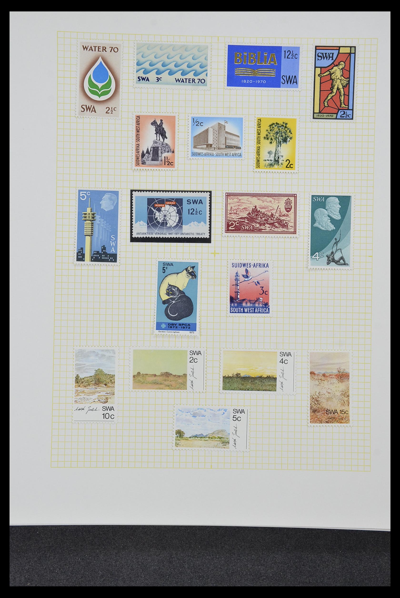 34382 442 - Stamp collection 34382 British colonies 1937-2006.