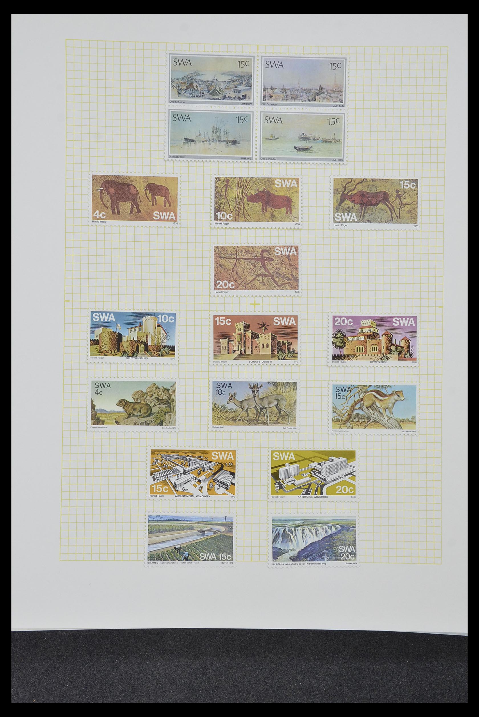34382 448 - Stamp collection 34382 British colonies 1937-2006.