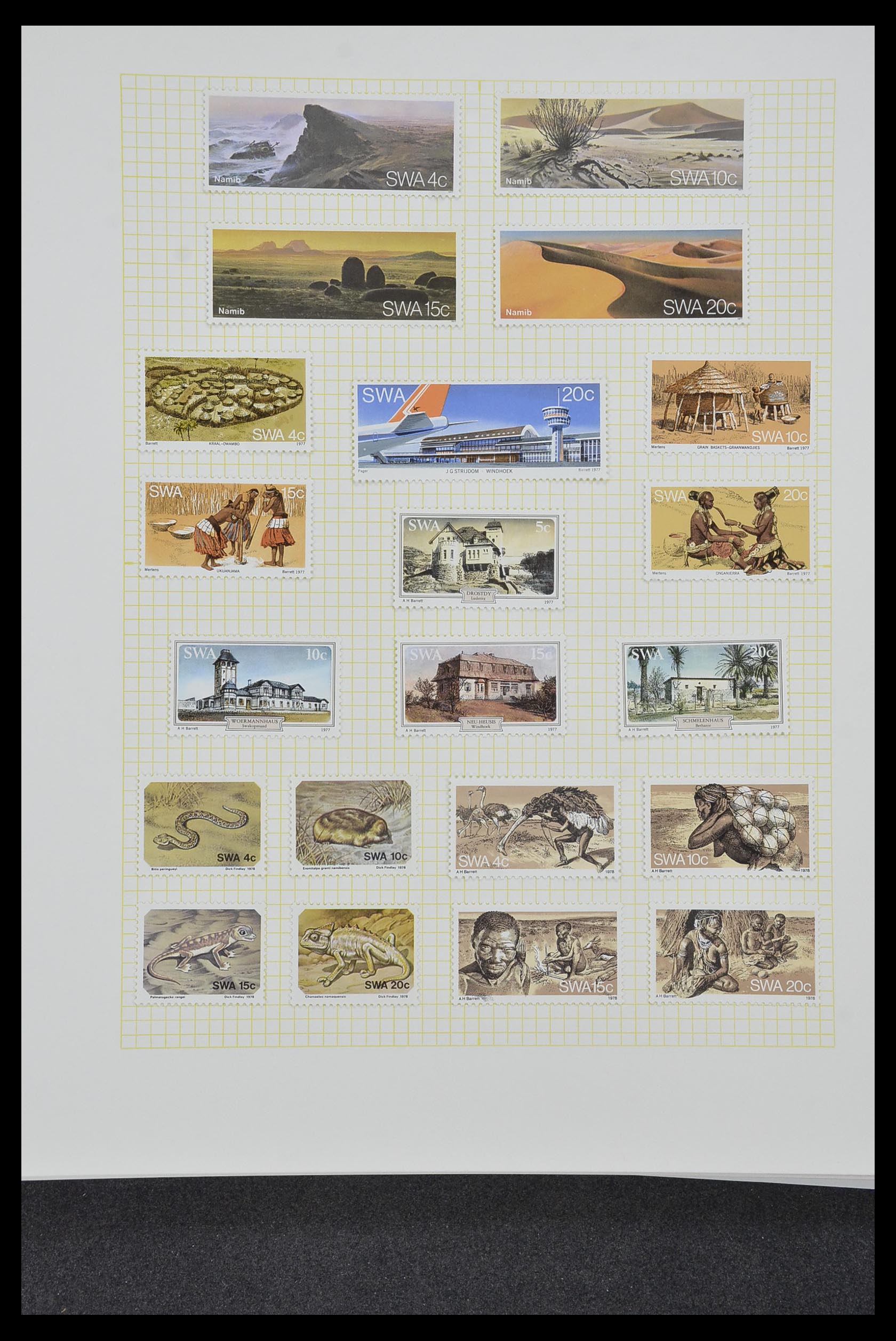 34382 450 - Stamp collection 34382 British colonies 1937-2006.