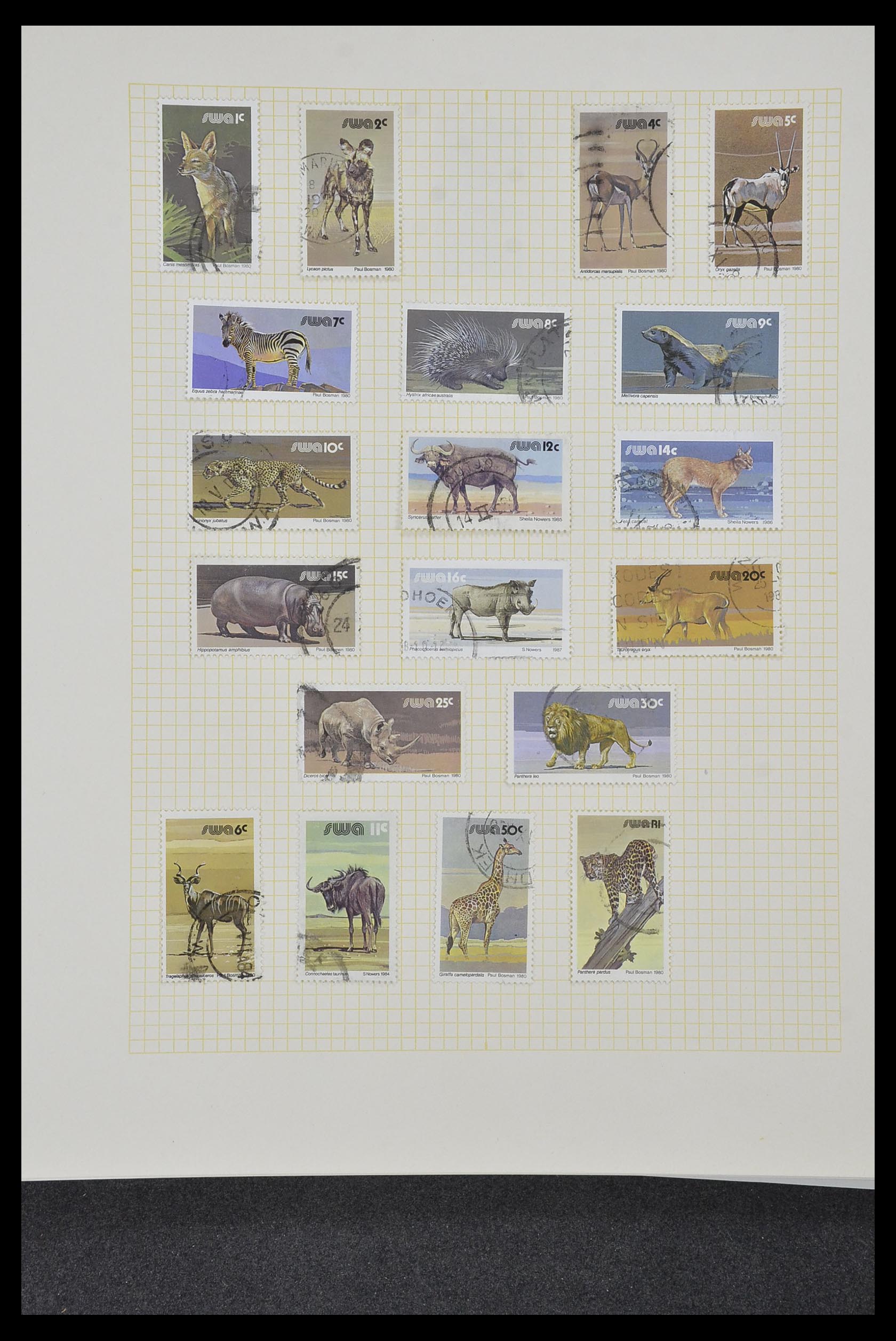 34382 456 - Stamp collection 34382 British colonies 1937-2006.