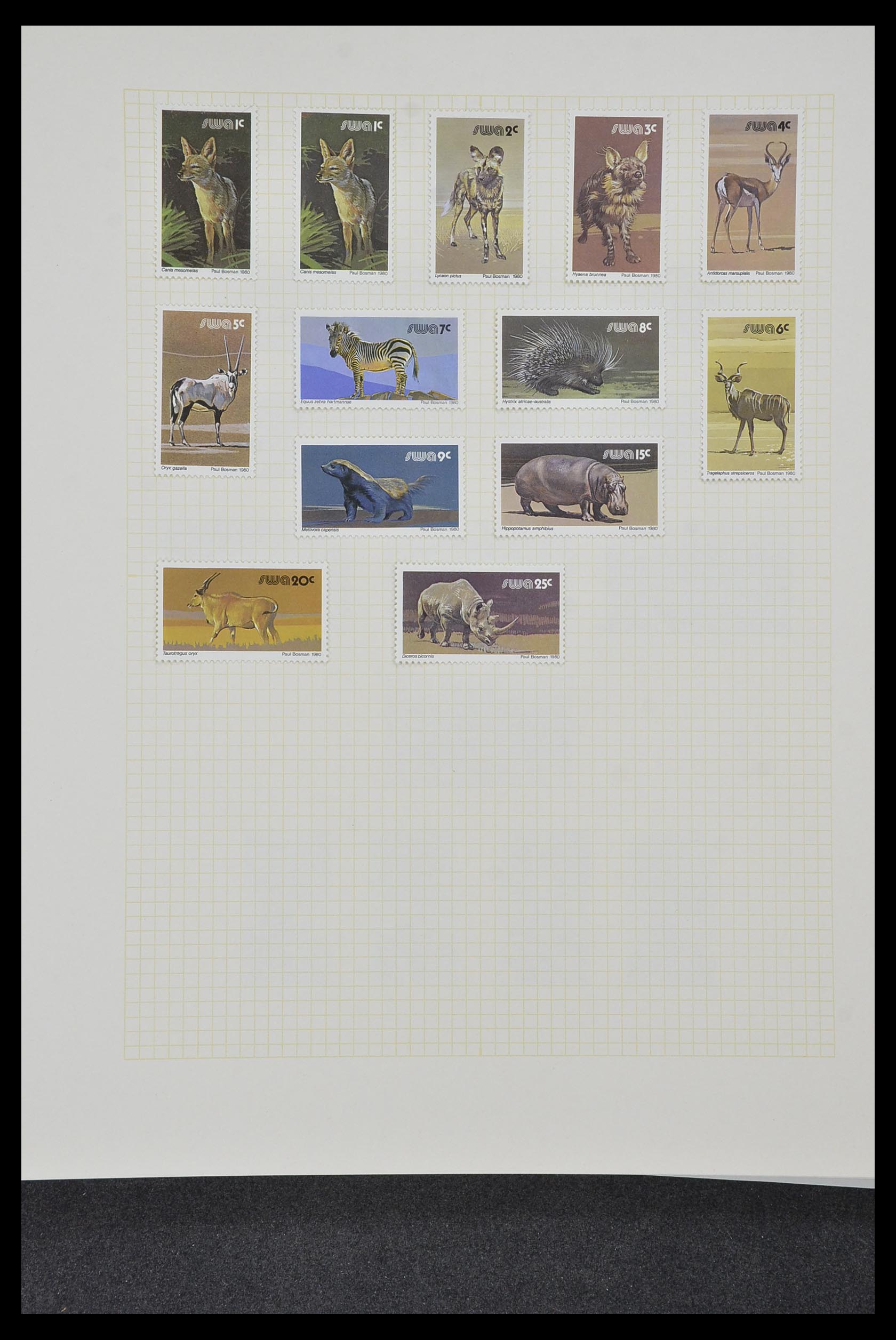 34382 457 - Stamp collection 34382 British colonies 1937-2006.