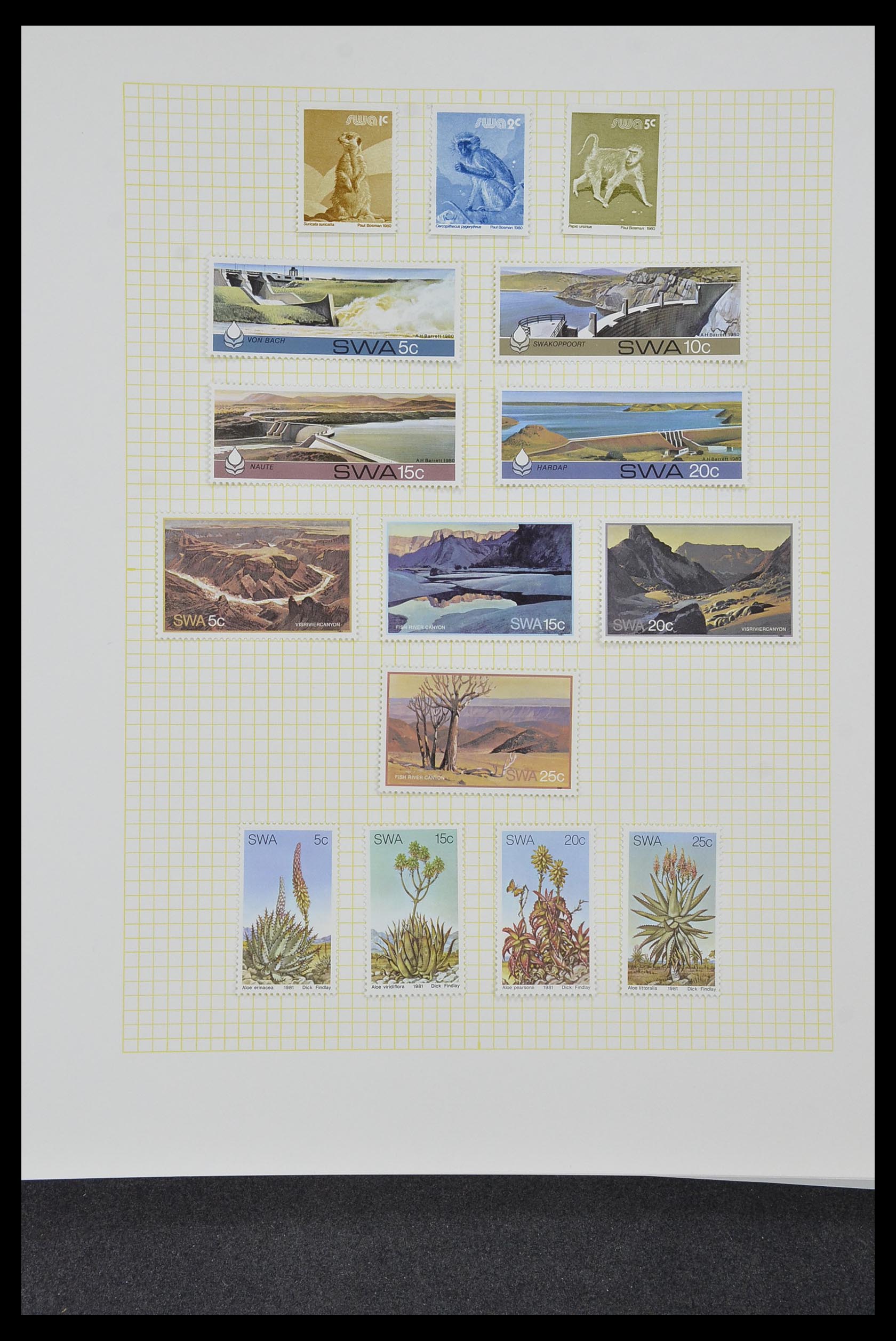 34382 458 - Stamp collection 34382 British colonies 1937-2006.