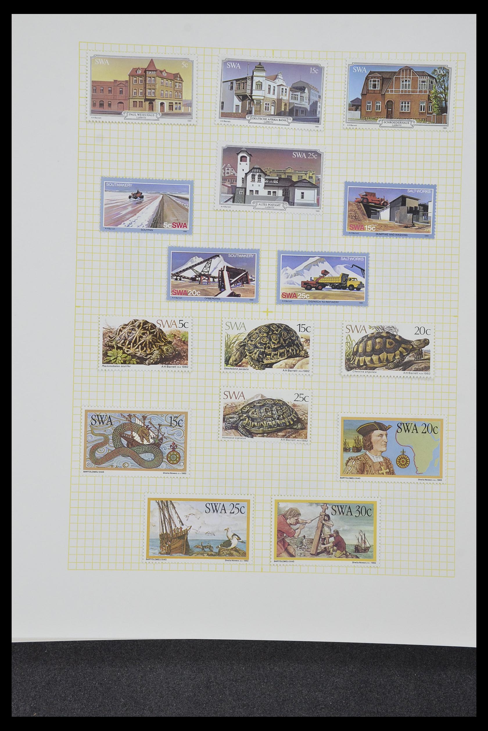 34382 460 - Stamp collection 34382 British colonies 1937-2006.