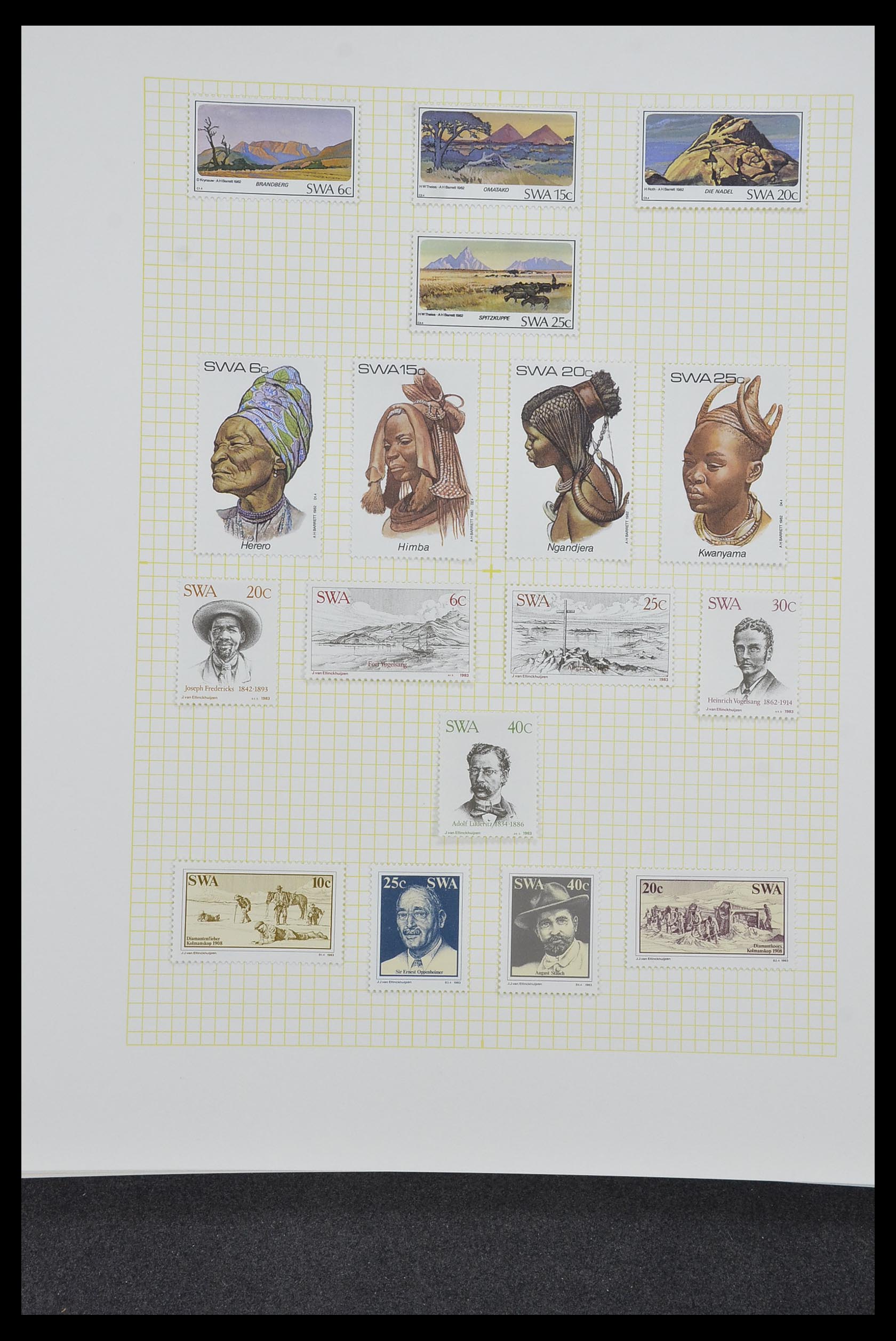 34382 461 - Stamp collection 34382 British colonies 1937-2006.