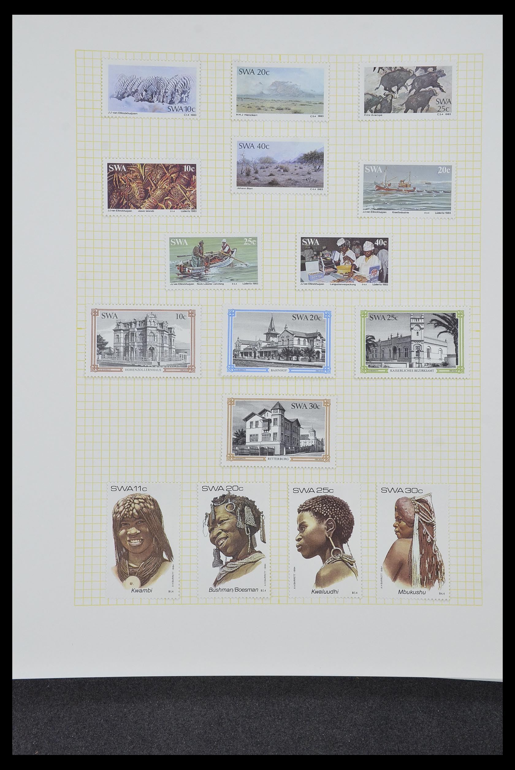 34382 463 - Stamp collection 34382 British colonies 1937-2006.