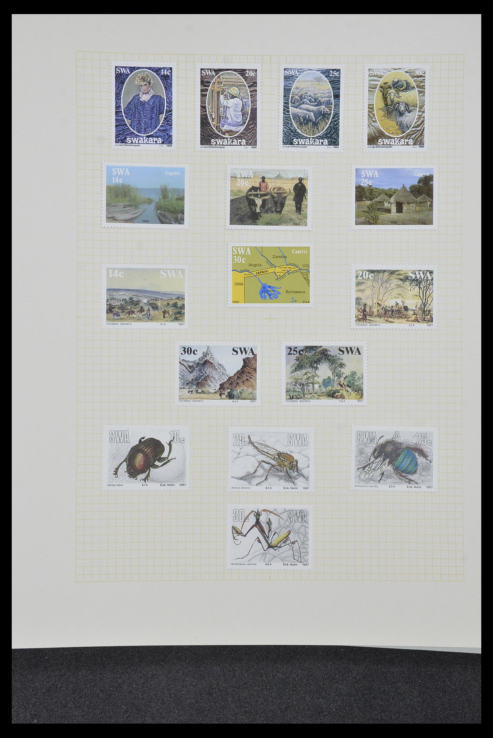 34382 469 - Stamp collection 34382 British colonies 1937-2006.