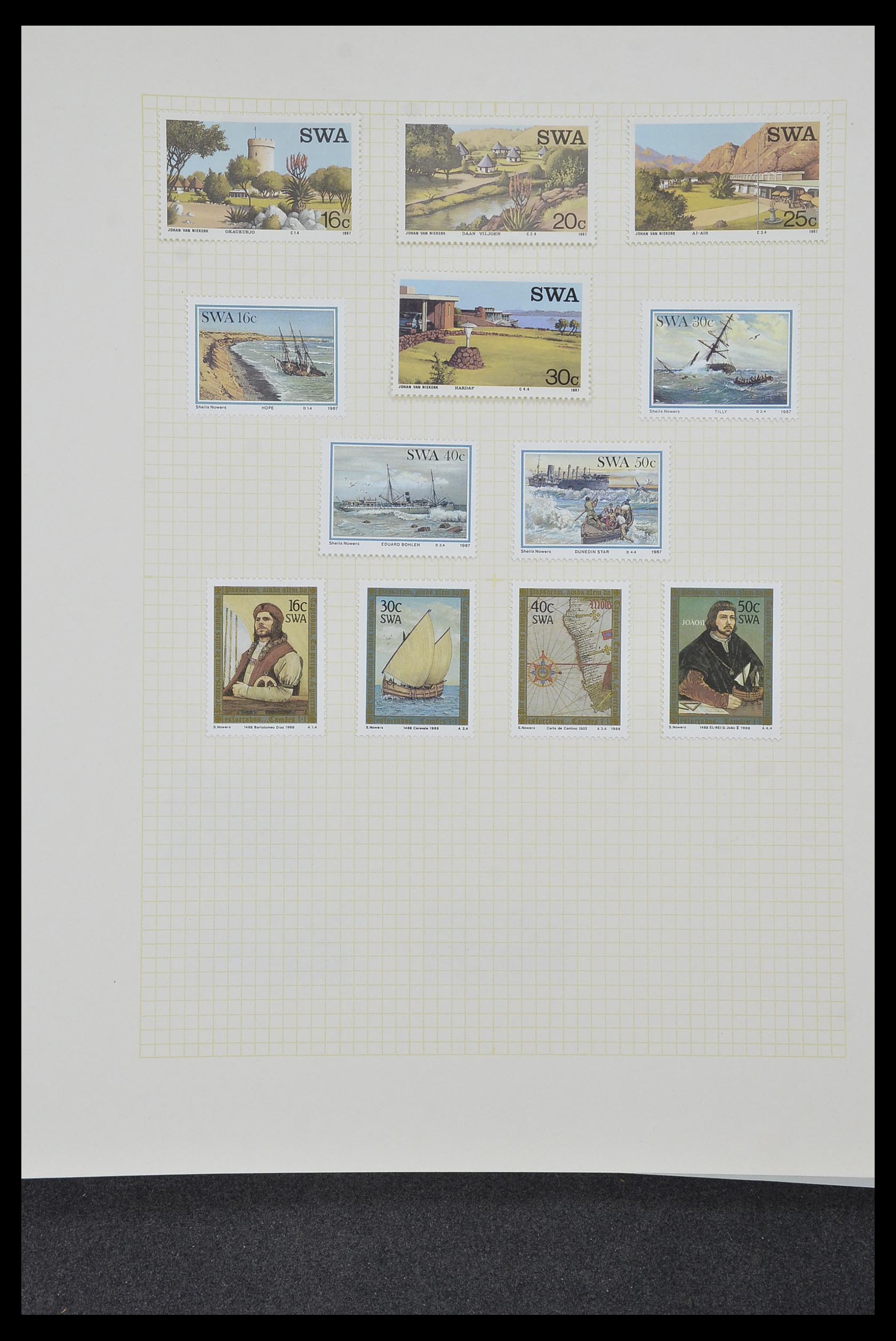 34382 471 - Stamp collection 34382 British colonies 1937-2006.