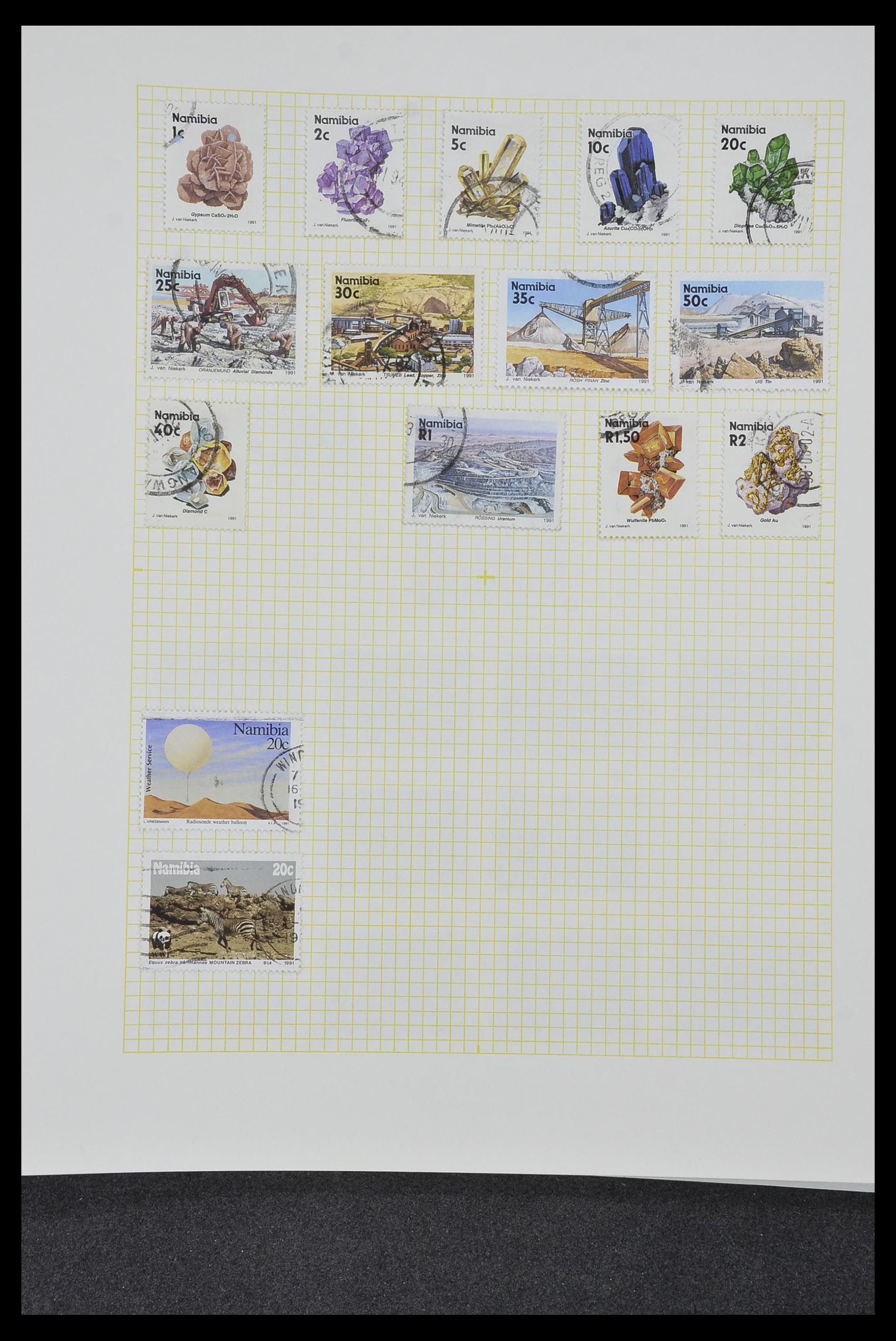 34382 481 - Postzegelverzameling 34382 Engelse koloniën 1937-2006.