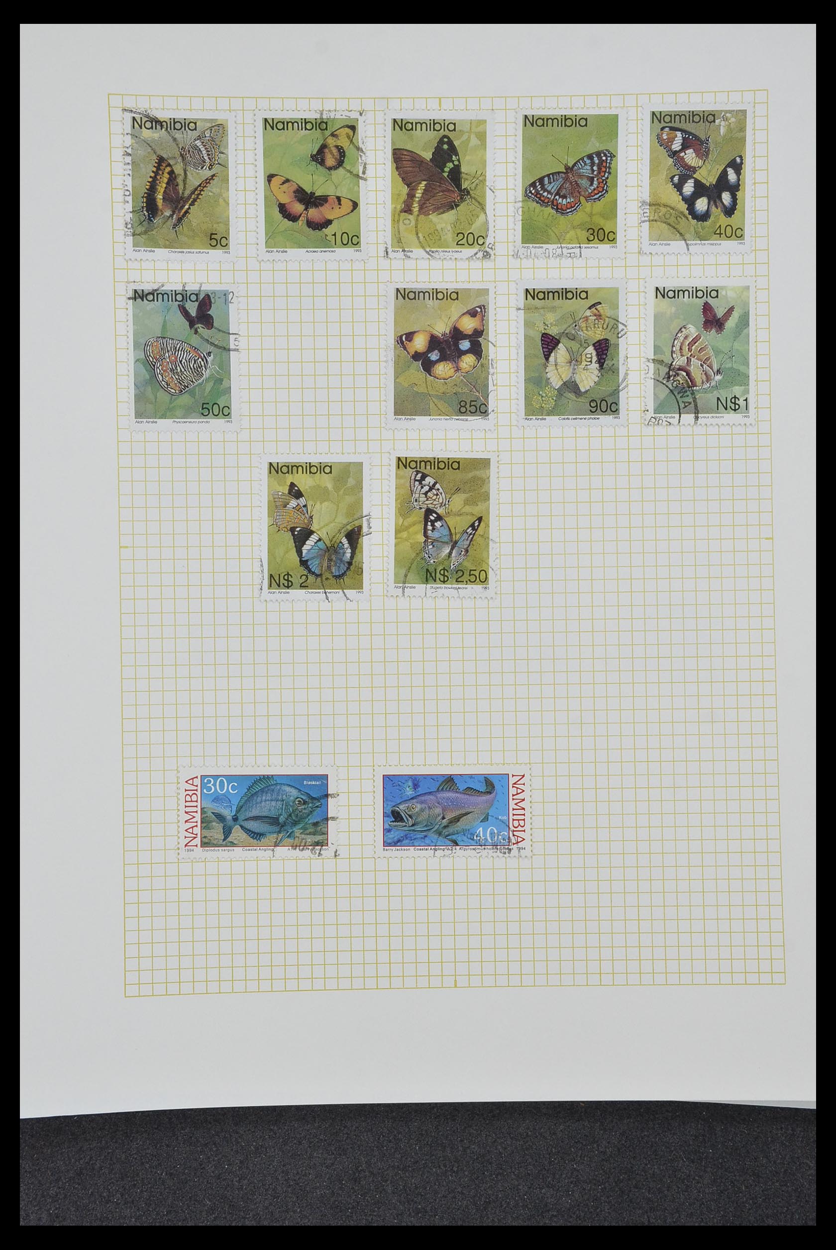 34382 484 - Postzegelverzameling 34382 Engelse koloniën 1937-2006.