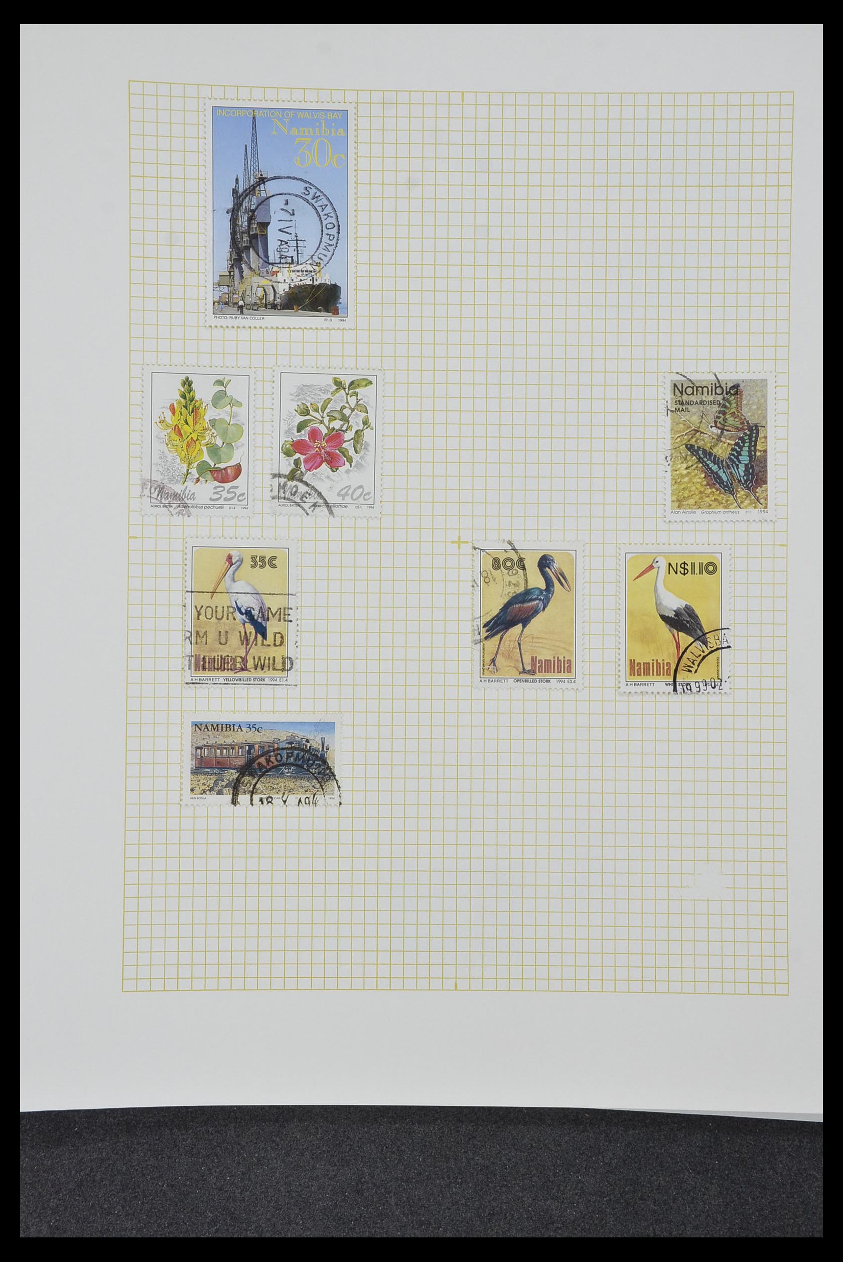 34382 485 - Postzegelverzameling 34382 Engelse koloniën 1937-2006.