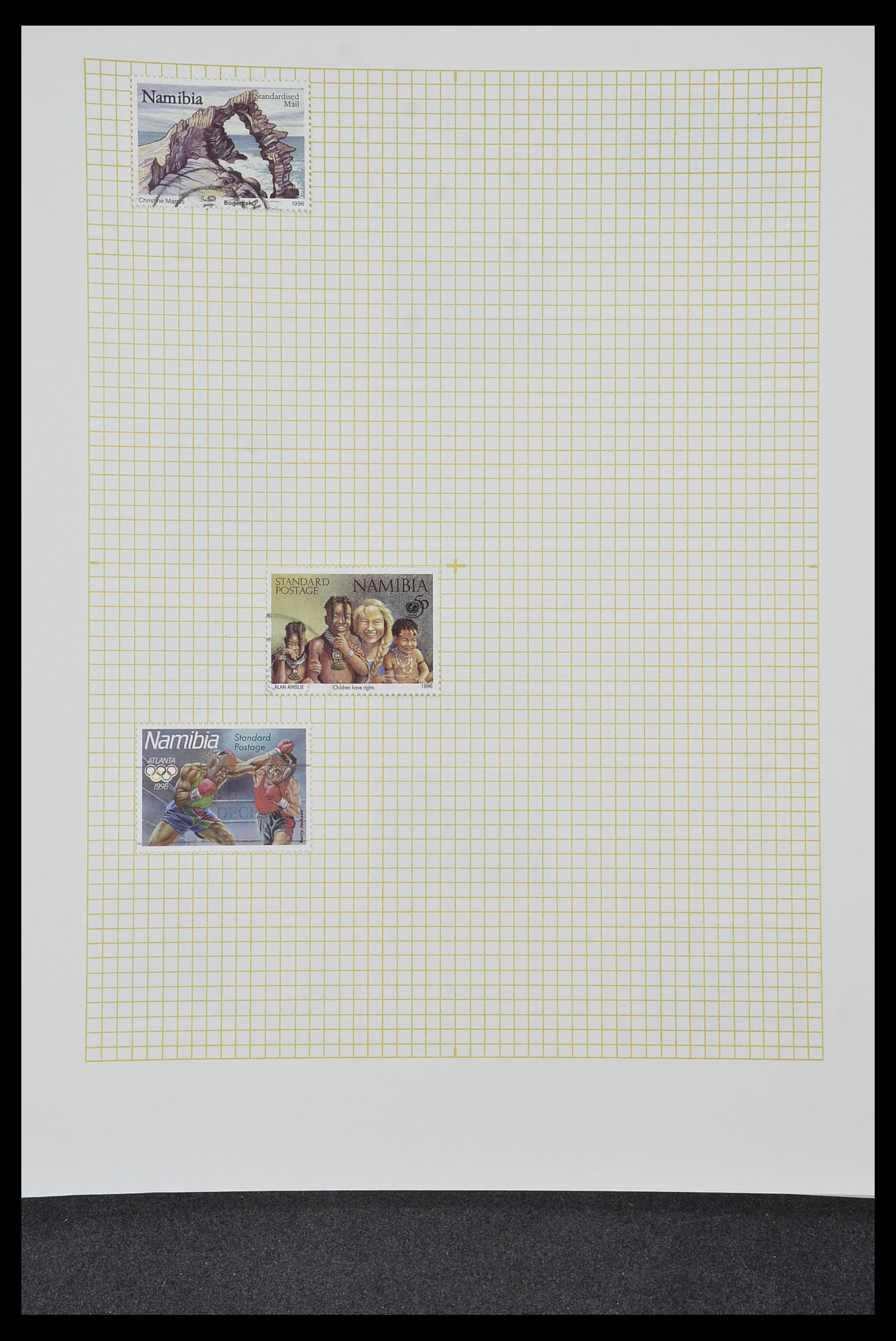 34382 487 - Postzegelverzameling 34382 Engelse koloniën 1937-2006.