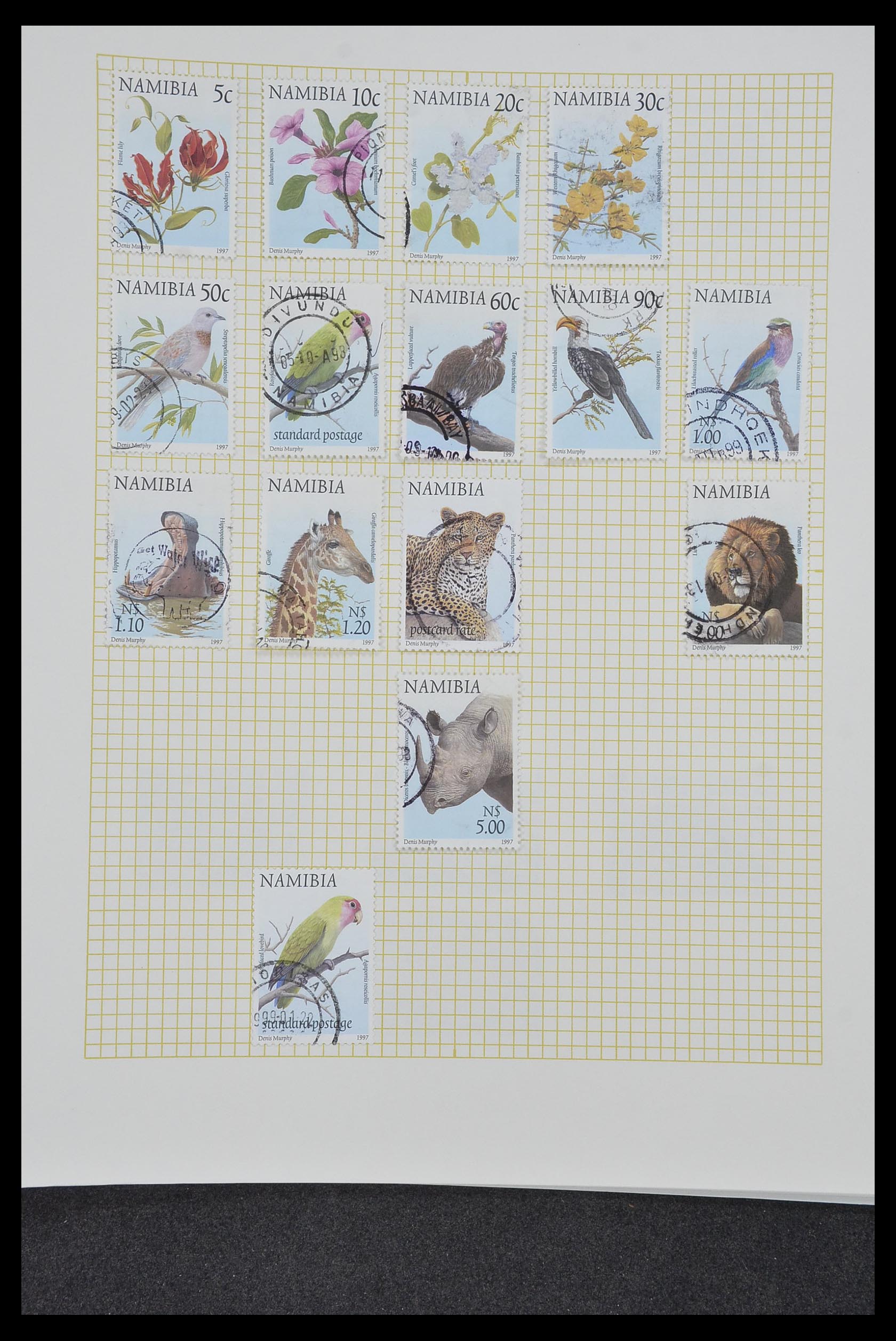 34382 492 - Postzegelverzameling 34382 Engelse koloniën 1937-2006.