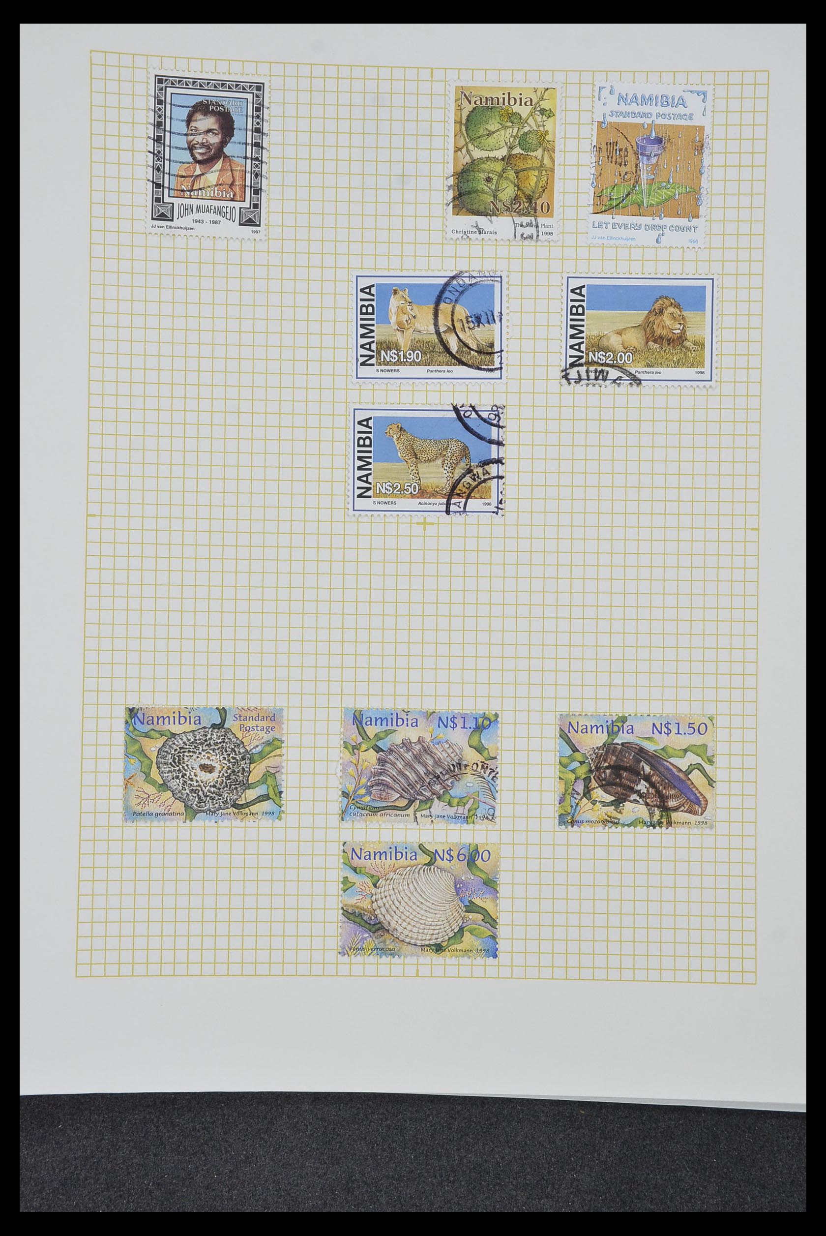 34382 493 - Postzegelverzameling 34382 Engelse koloniën 1937-2006.