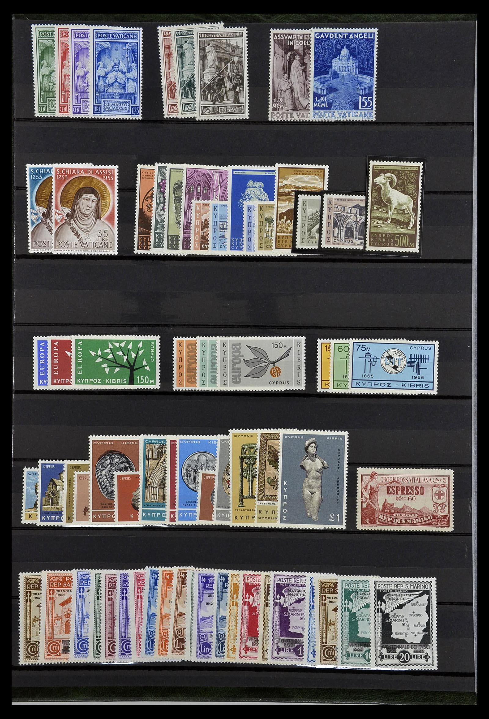 34385 002 - Postzegelverzameling 34385 Wereld betere zegels 1852-1950.