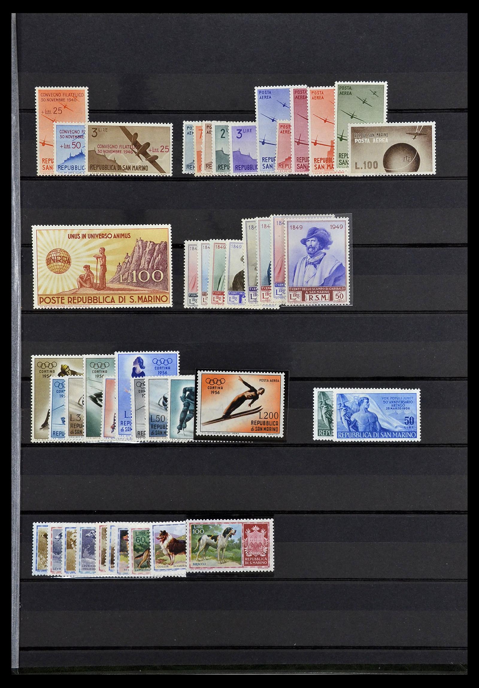 34385 003 - Postzegelverzameling 34385 Wereld betere zegels 1852-1950.
