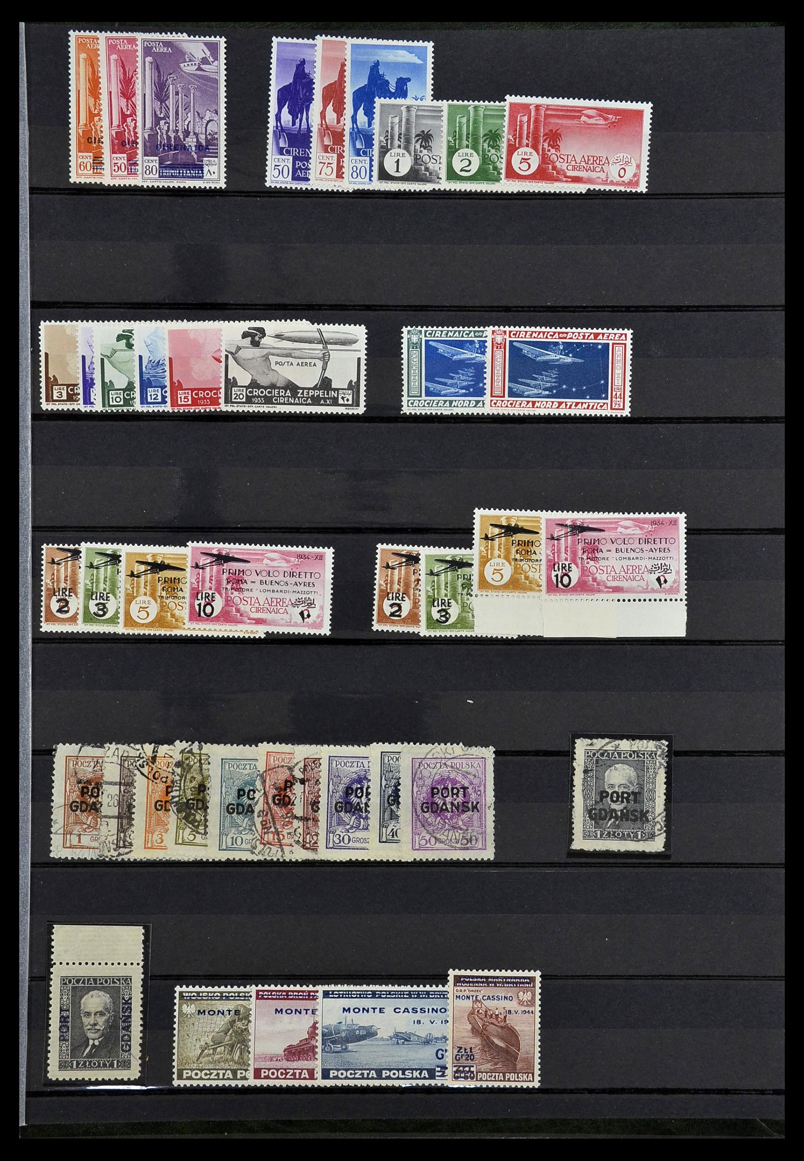 34385 007 - Postzegelverzameling 34385 Wereld betere zegels 1852-1950.