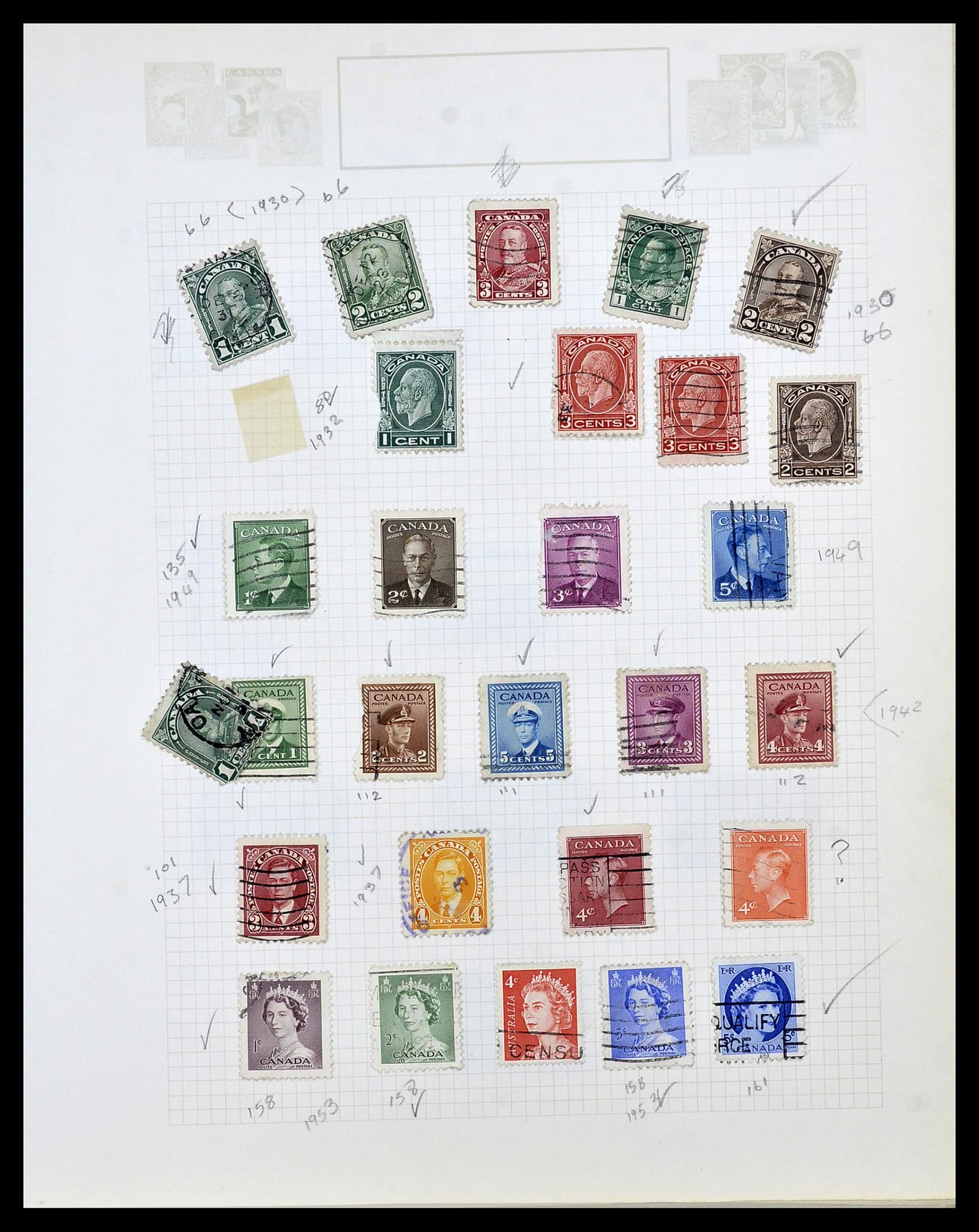 34388 015 - Postzegelverzameling 34388 Canada 1859-1980.