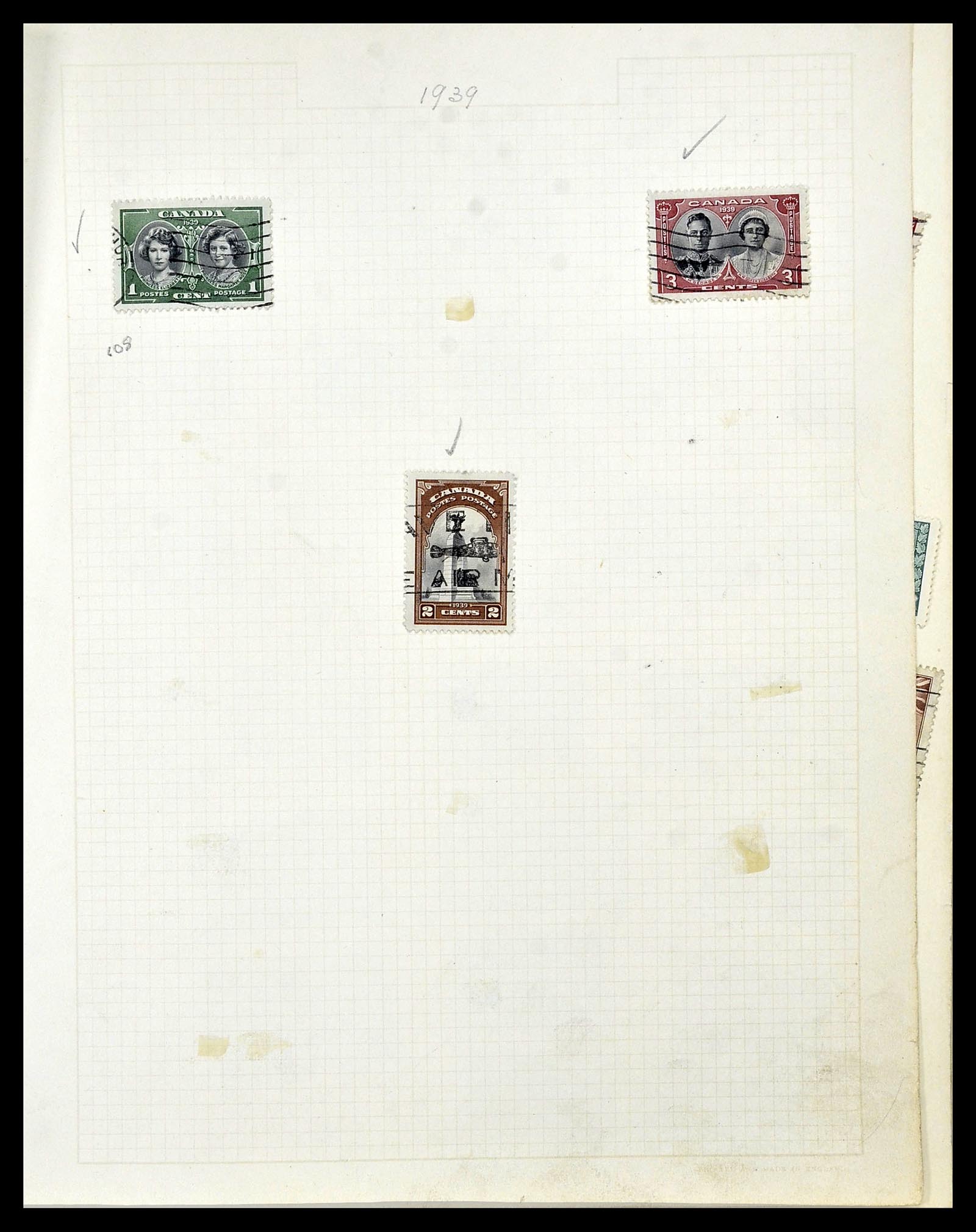 34388 024 - Postzegelverzameling 34388 Canada 1859-1980.