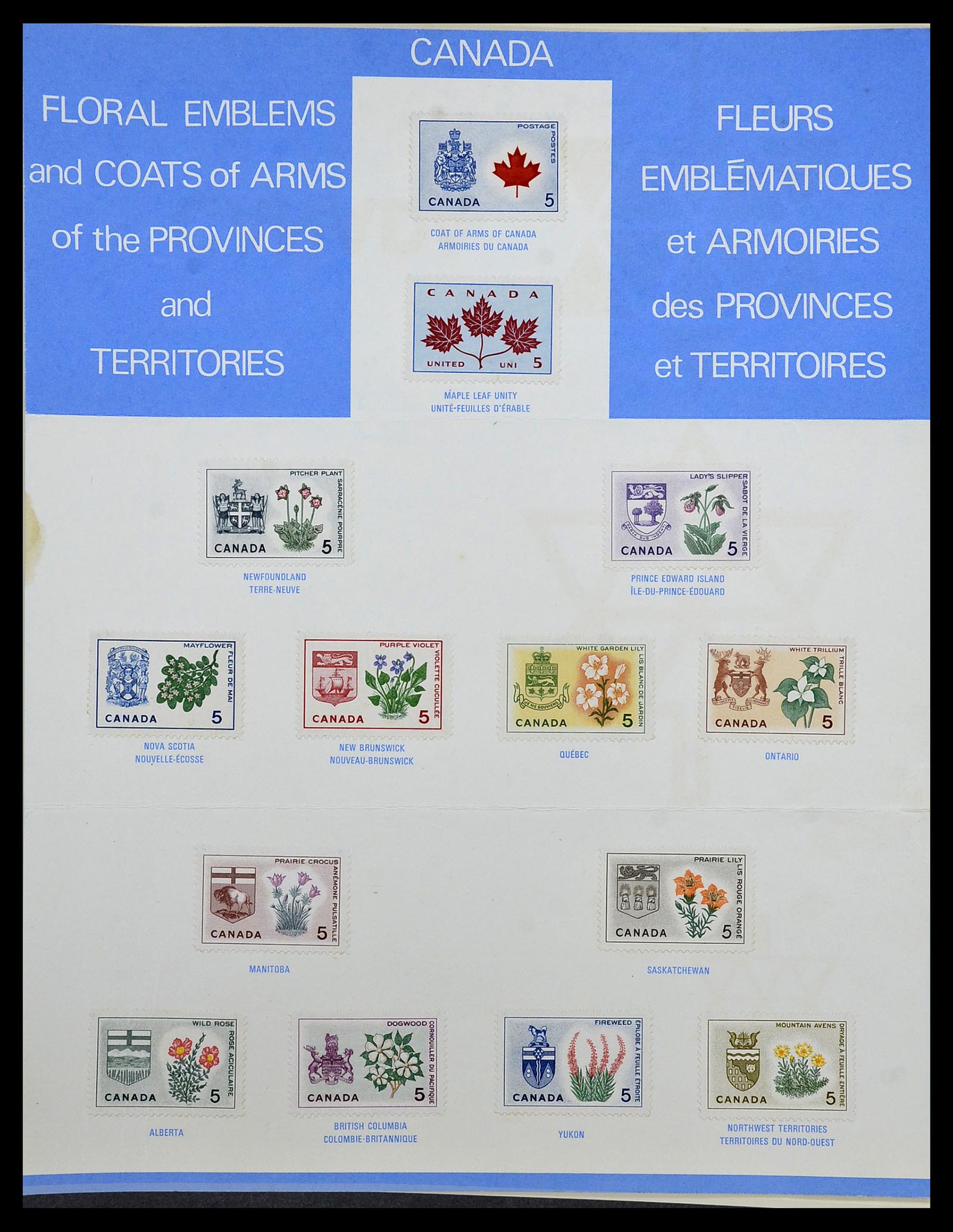 34388 043 - Stamp collection 34388 Canada 1859-1980.