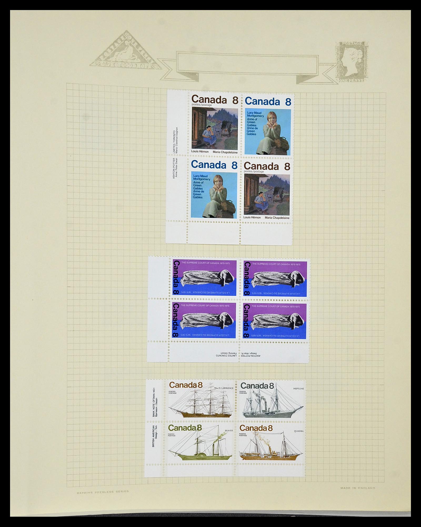 34388 109 - Postzegelverzameling 34388 Canada 1859-1980.