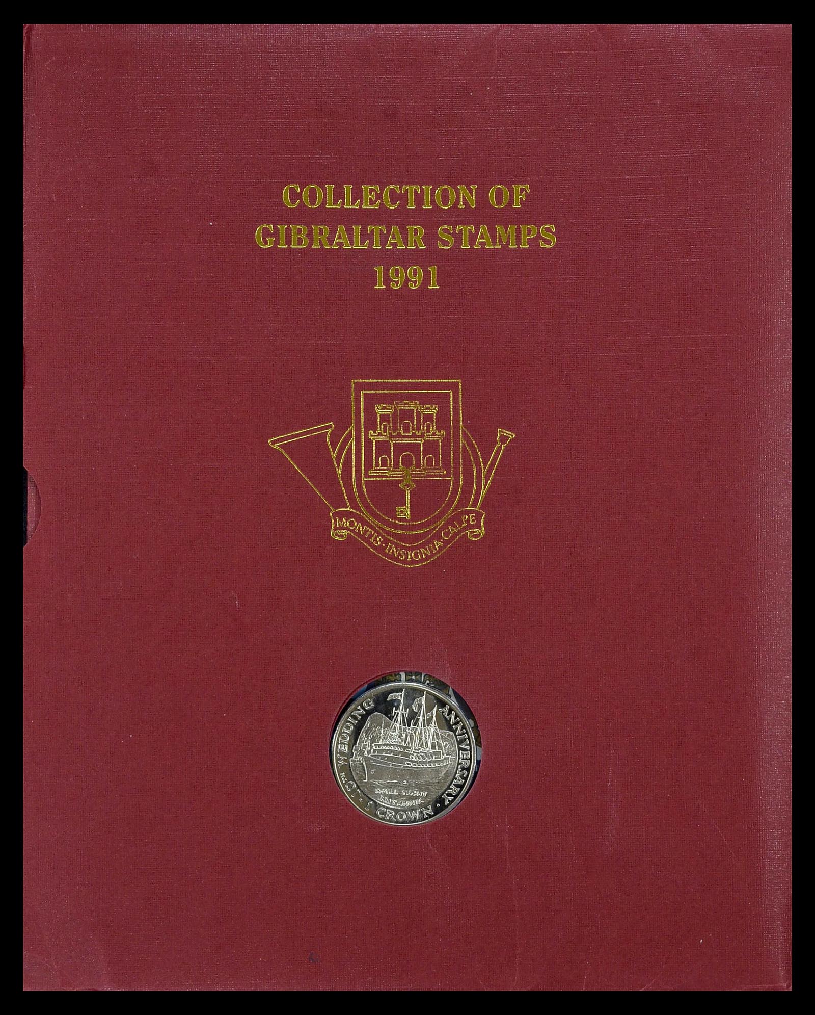 34389 001 - Postzegelverzameling 34389 Kanaaleilanden en Gibraltar jaarsets 1986-