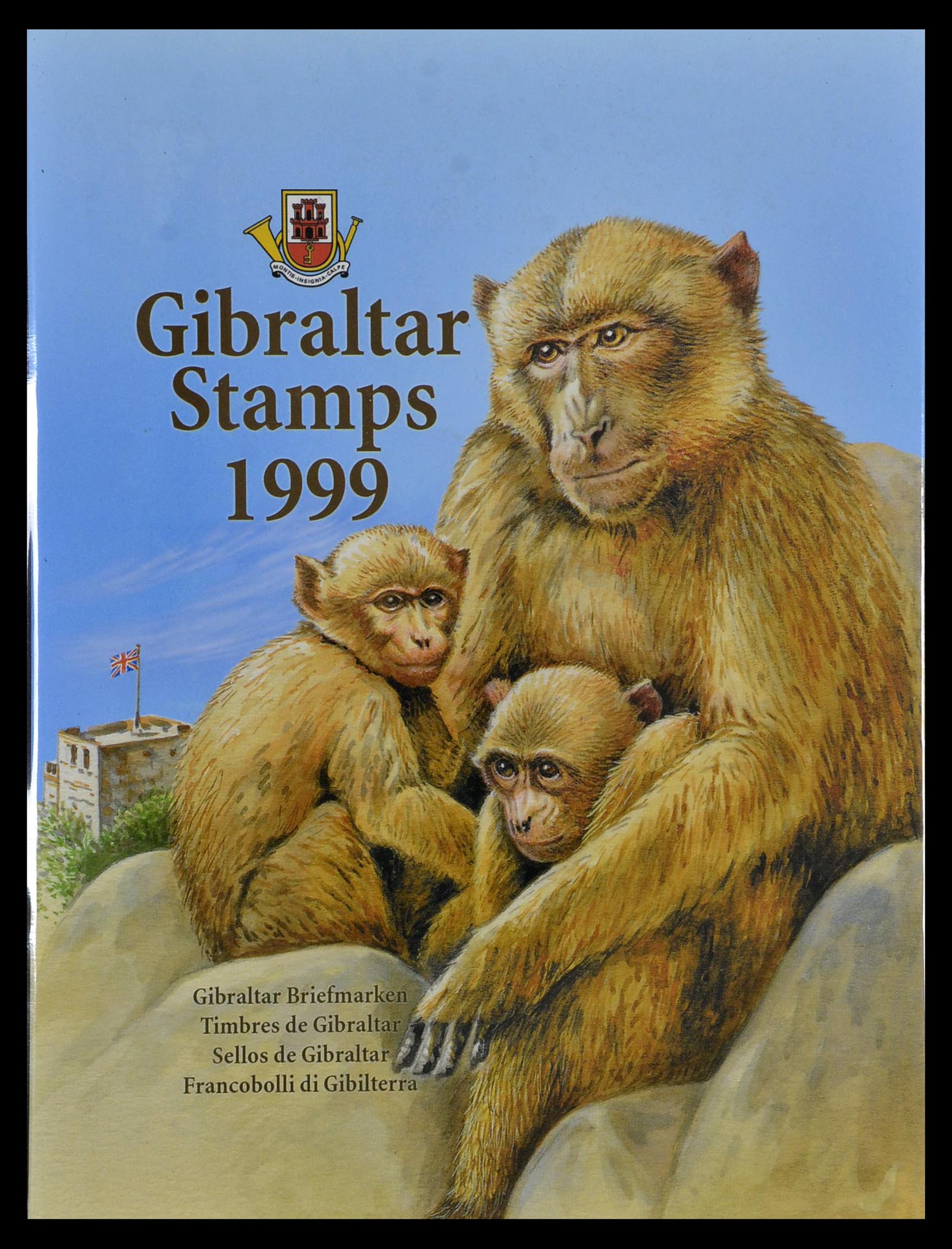 34389 008 - Postzegelverzameling 34389 Kanaaleilanden en Gibraltar jaarsets 1986-