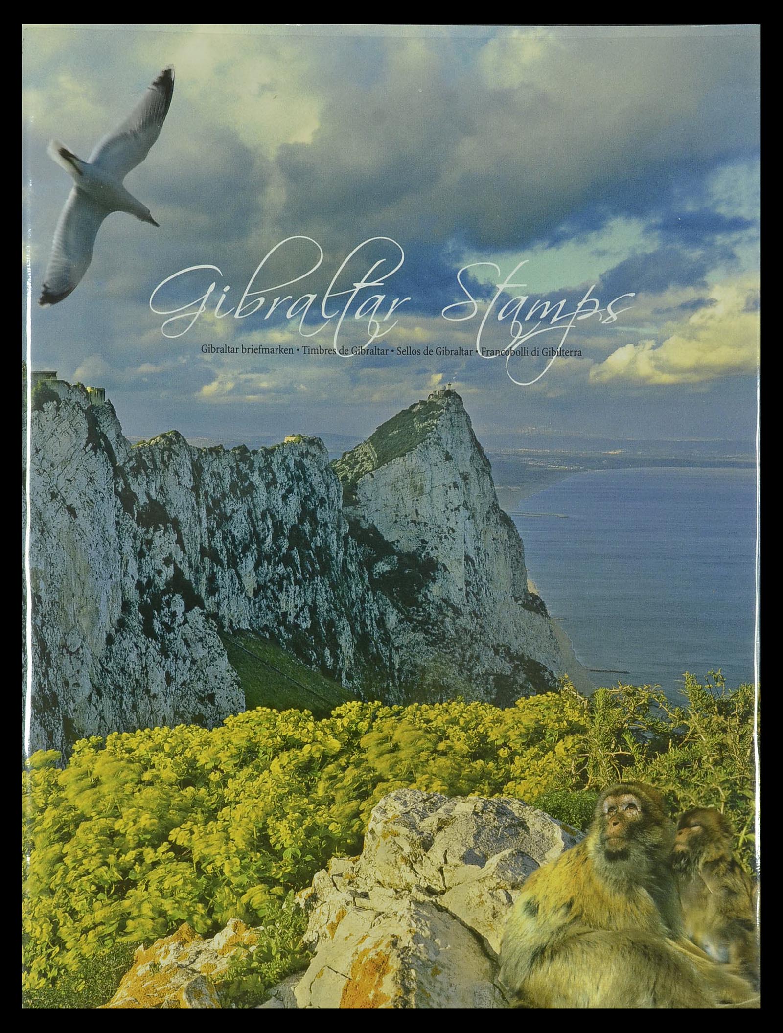 34389 015 - Postzegelverzameling 34389 Kanaaleilanden en Gibraltar jaarsets 1986-