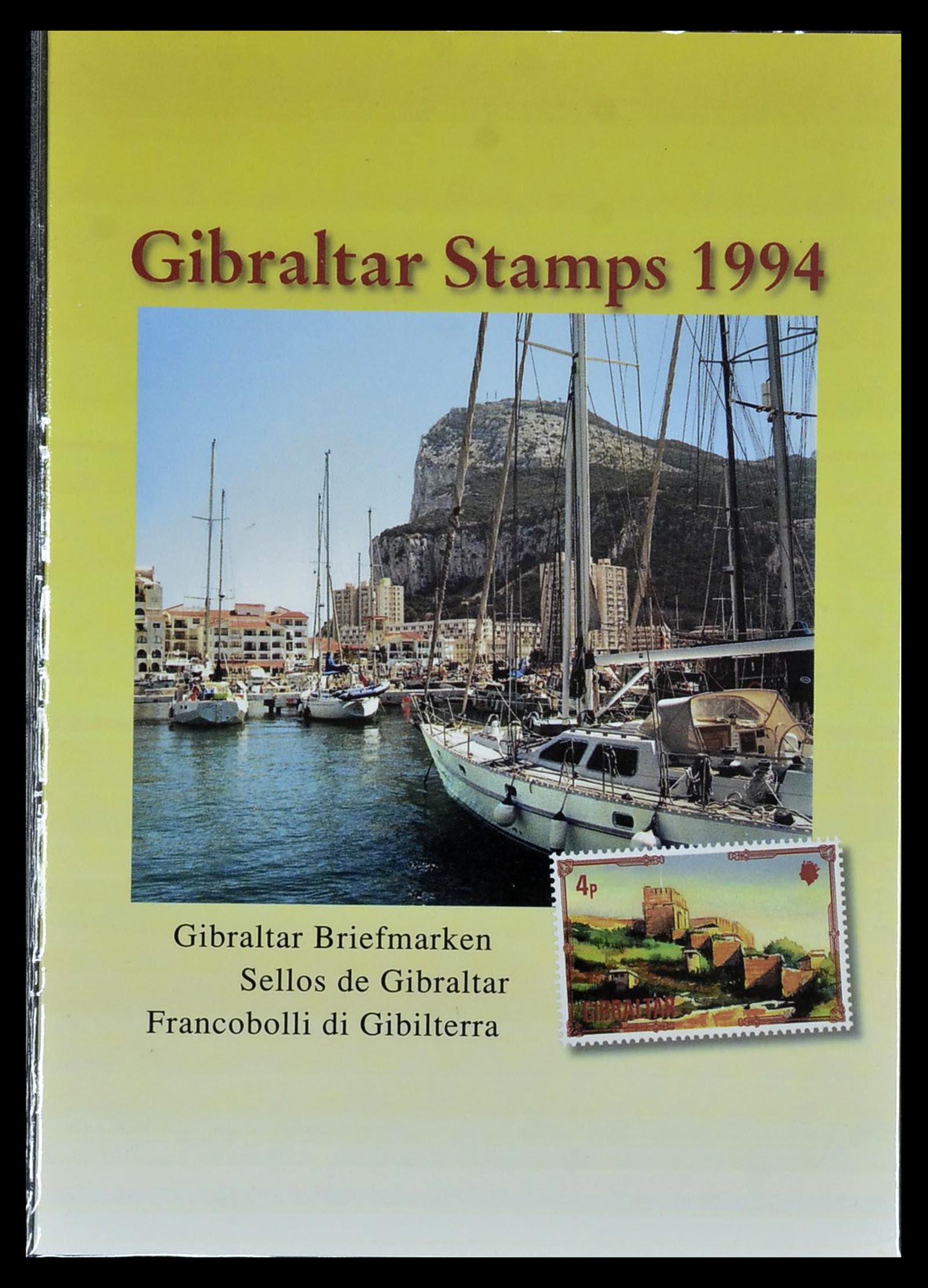 34389 040 - Postzegelverzameling 34389 Kanaaleilanden en Gibraltar jaarsets 1986-