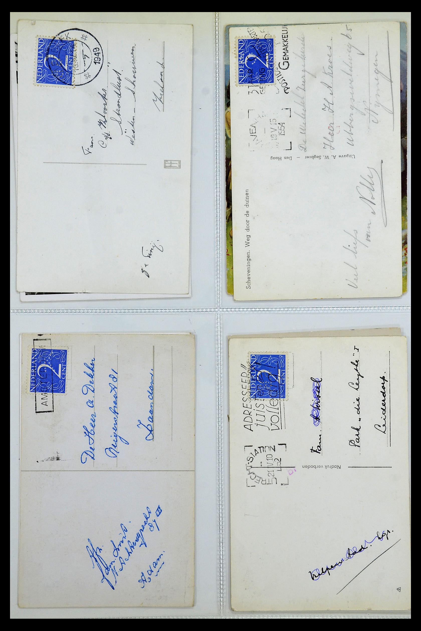34390 620 - Postzegelverzameling 34390 Nederland firmaperforaties 1872-1965.