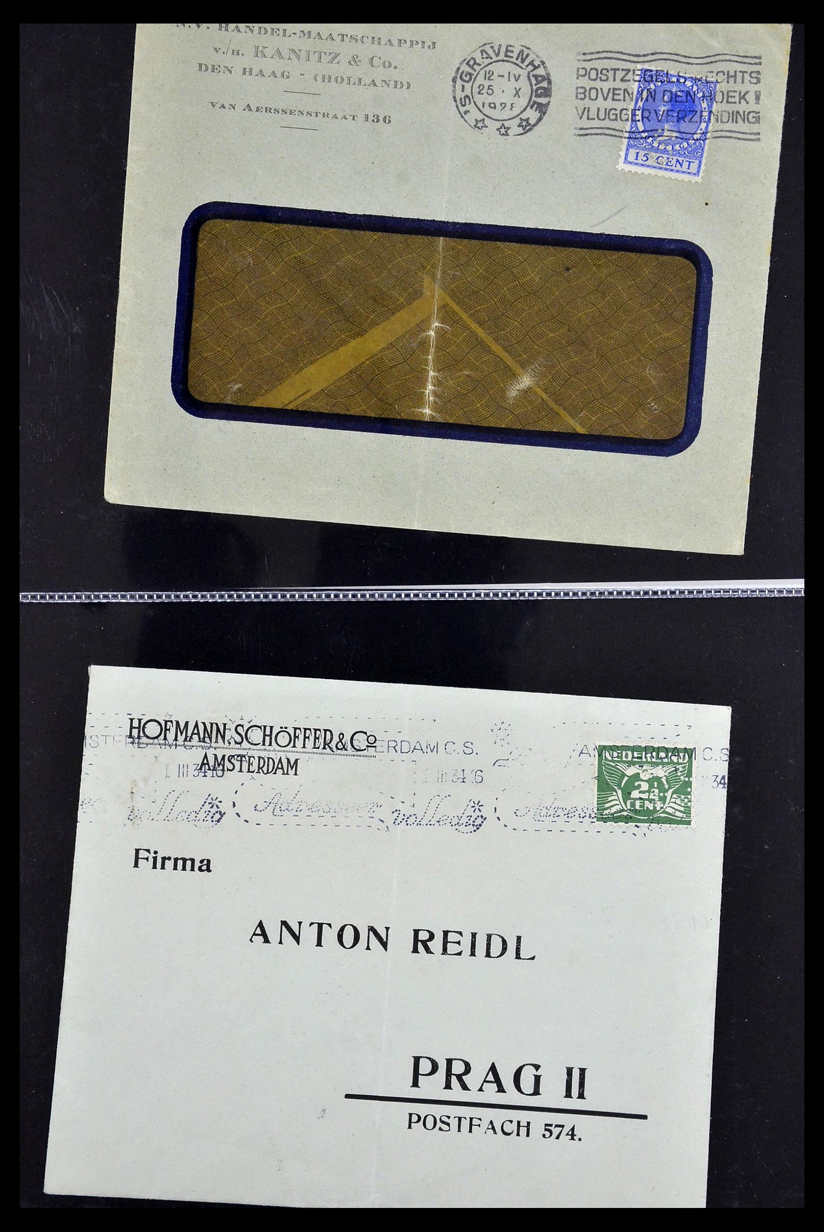 34390 632 - Postzegelverzameling 34390 Nederland firmaperforaties 1872-1965.