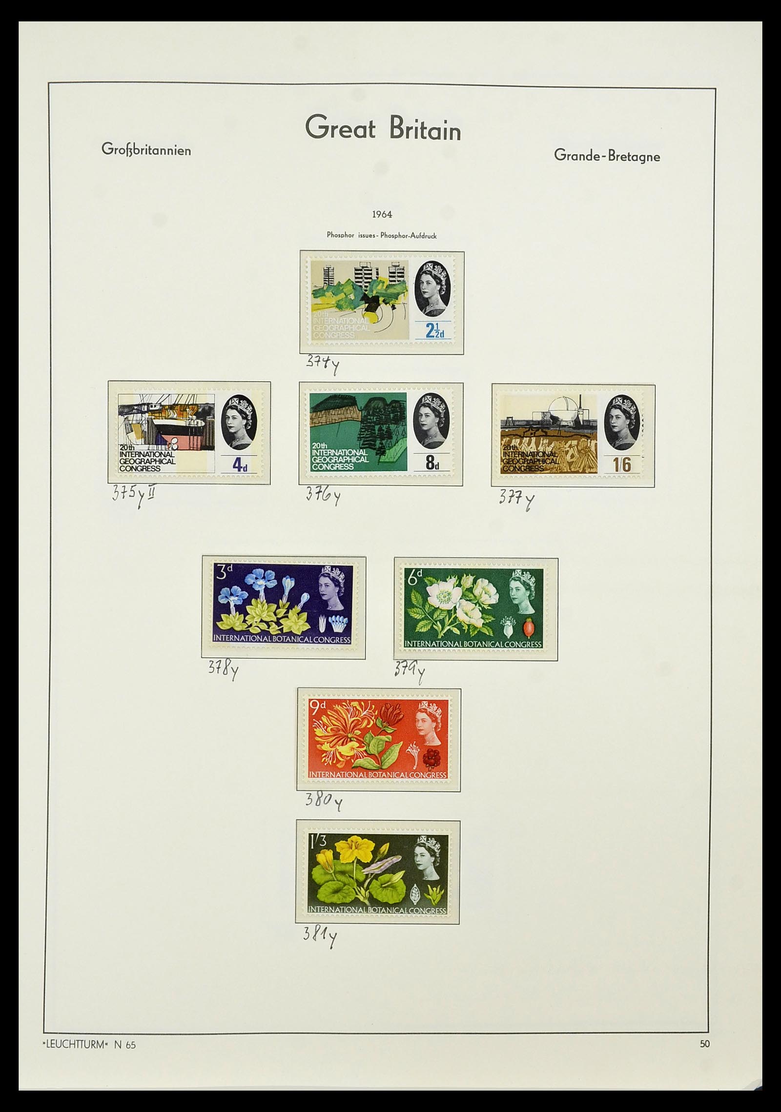 34391 011 - Postzegelverzameling 34391 Engeland 1957-1985.
