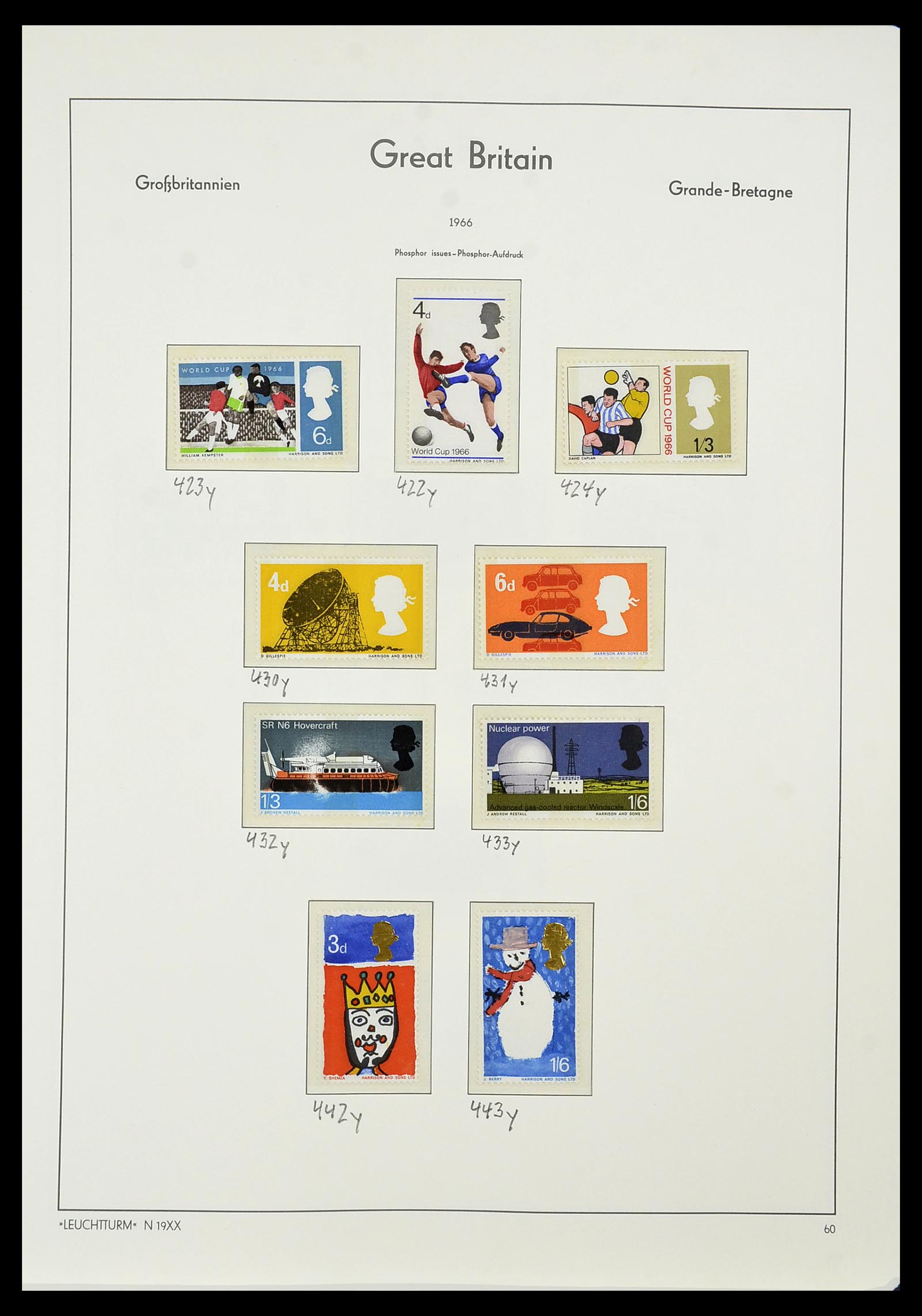 34391 023 - Postzegelverzameling 34391 Engeland 1957-1985.