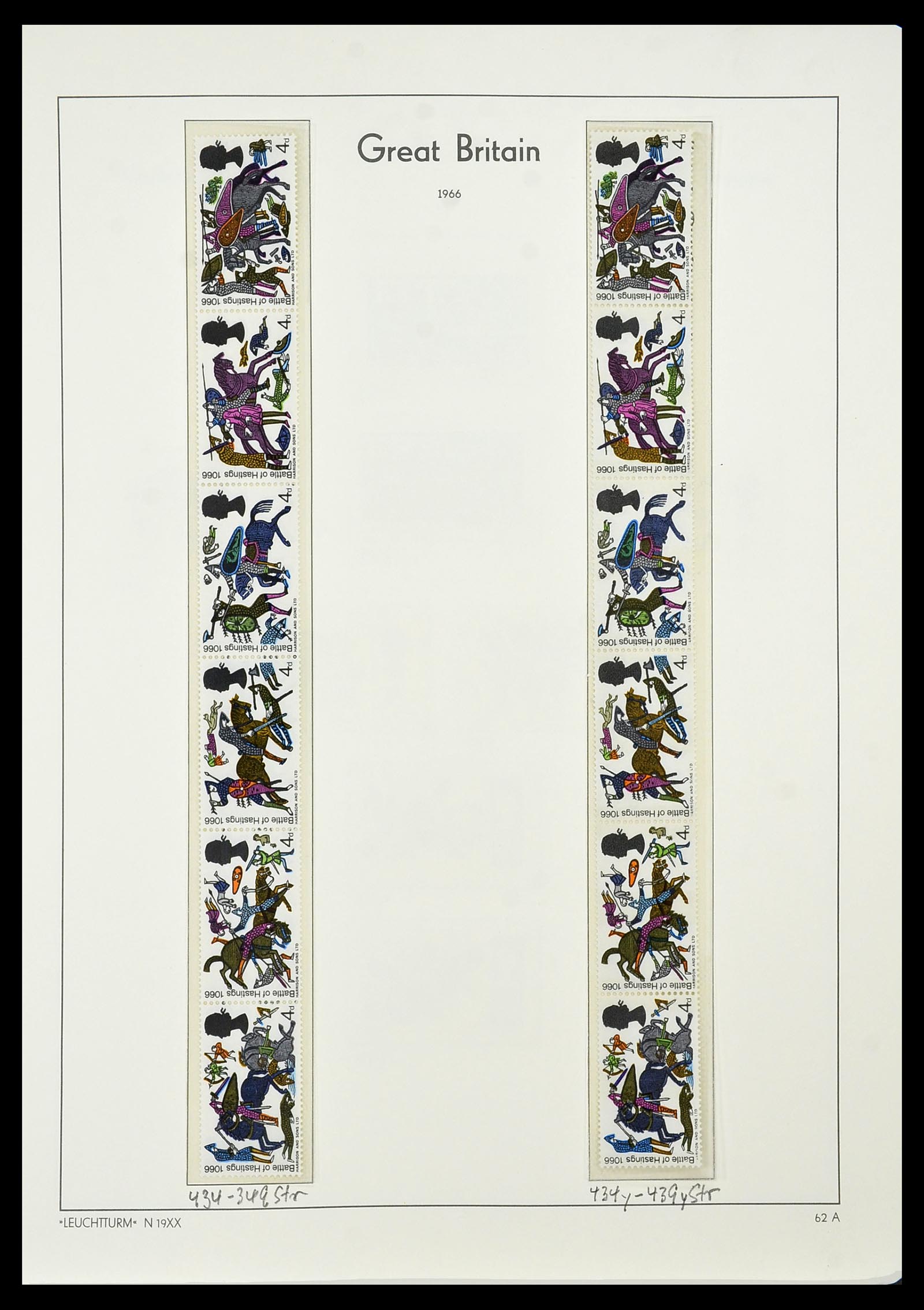34391 026 - Postzegelverzameling 34391 Engeland 1957-1985.