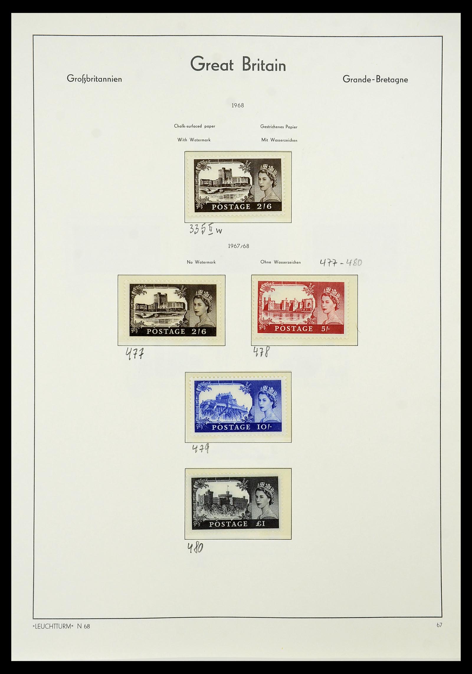 34391 034 - Postzegelverzameling 34391 Engeland 1957-1985.