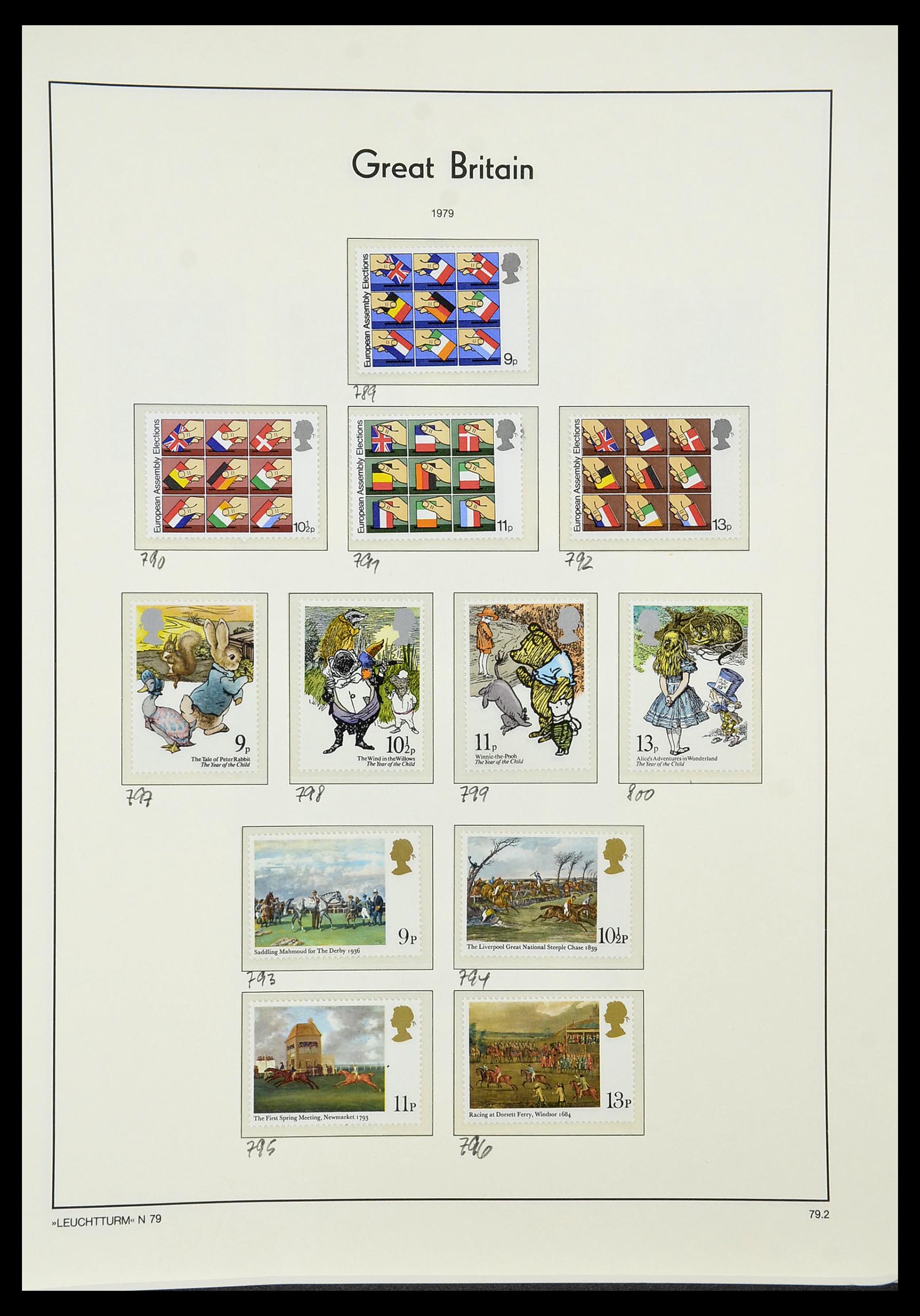 34391 062 - Stamp collection 34391 Great Britain 1957-1985.