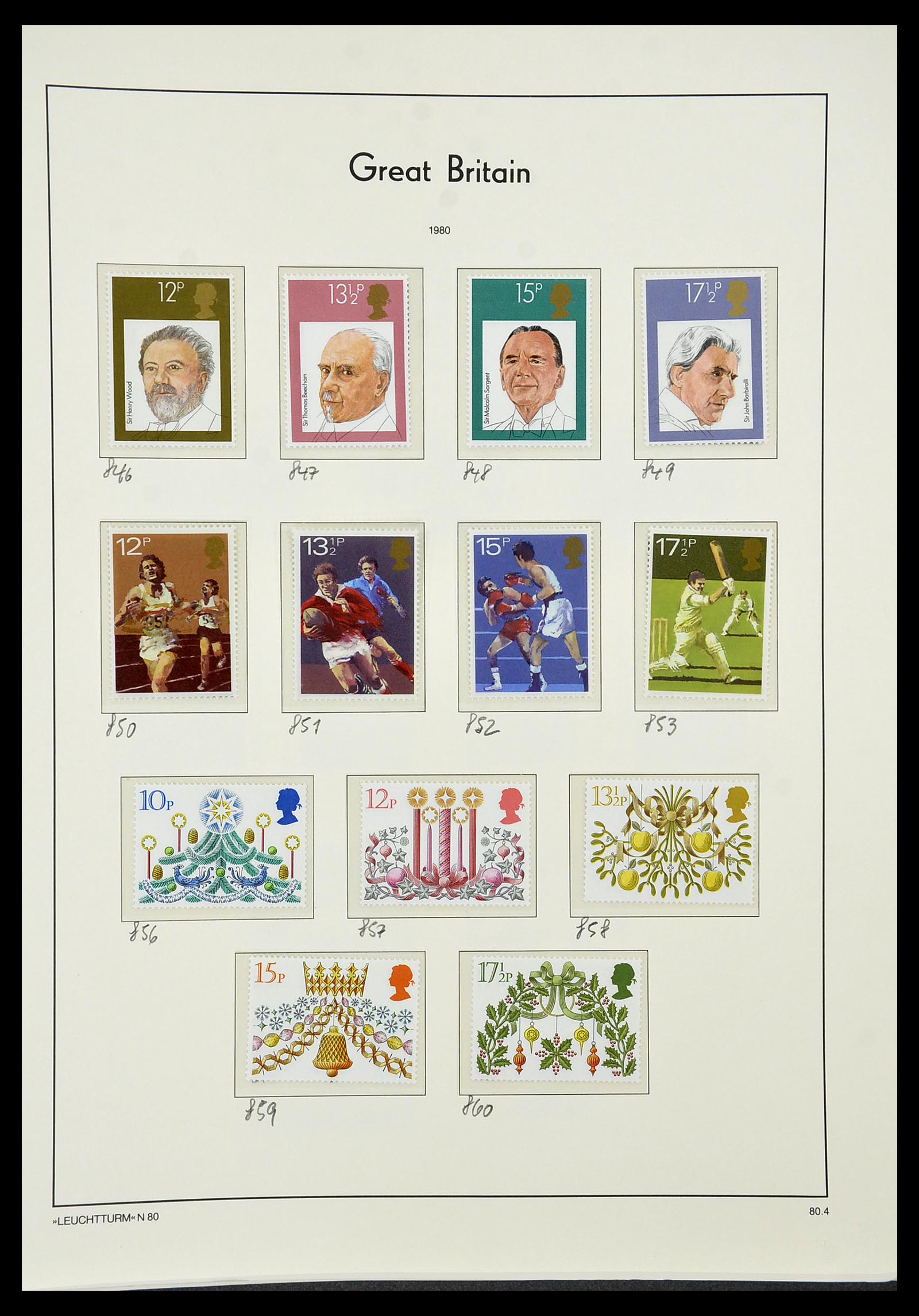 34391 068 - Stamp collection 34391 Great Britain 1957-1985.