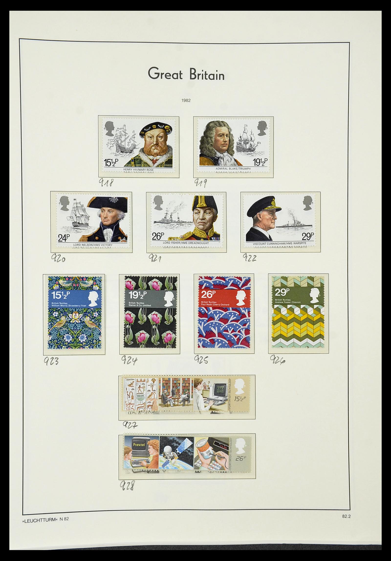 34391 073 - Stamp collection 34391 Great Britain 1957-1985.