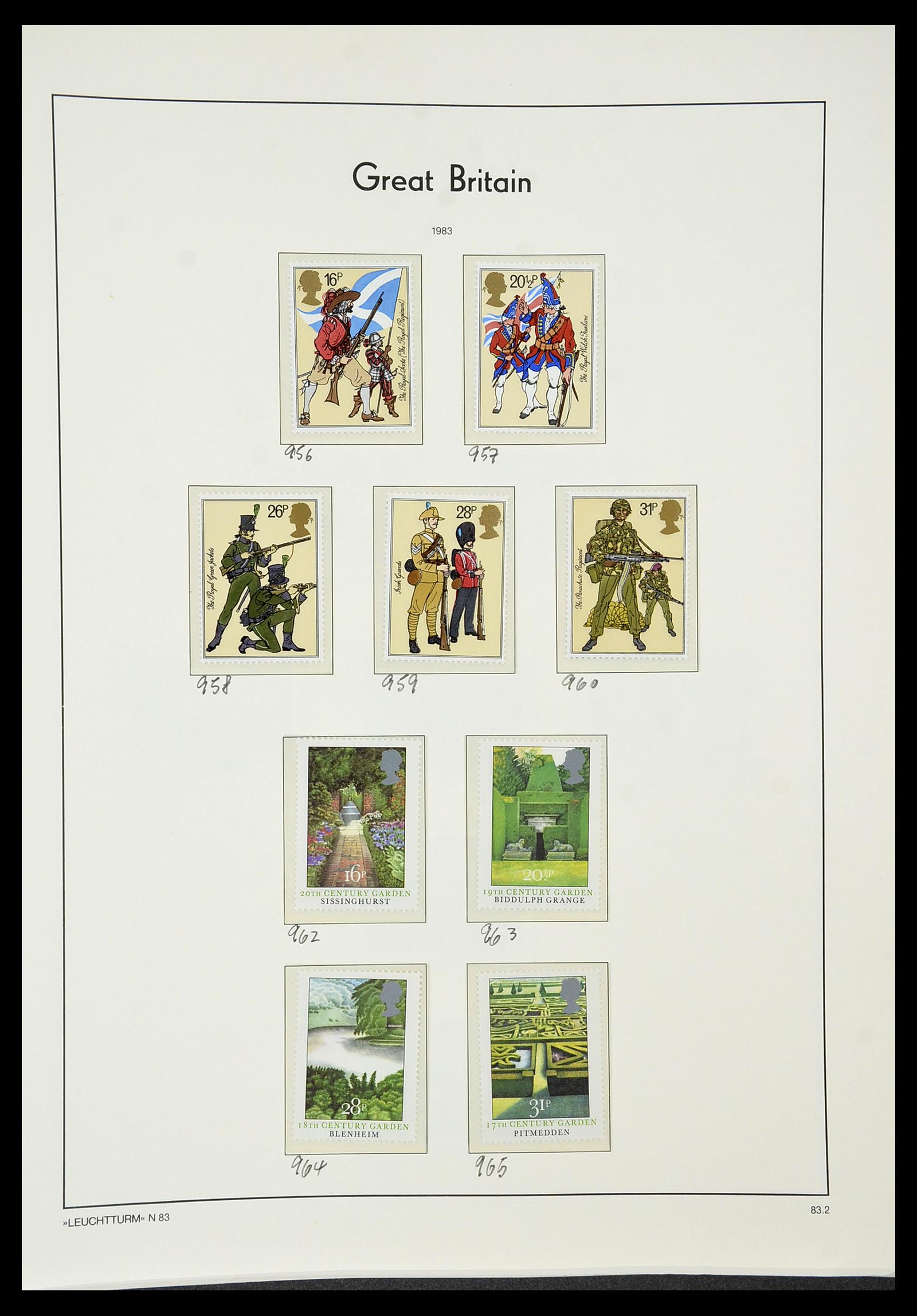 34391 076 - Stamp collection 34391 Great Britain 1957-1985.
