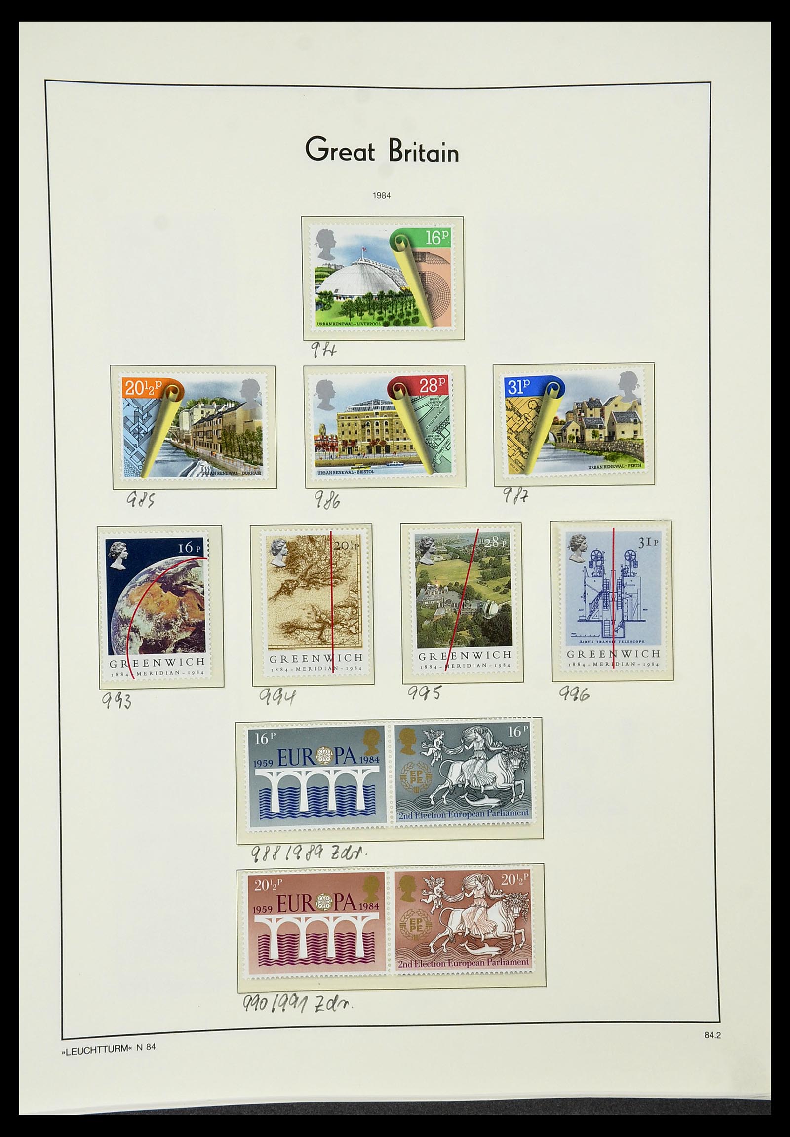 34391 079 - Stamp collection 34391 Great Britain 1957-1985.