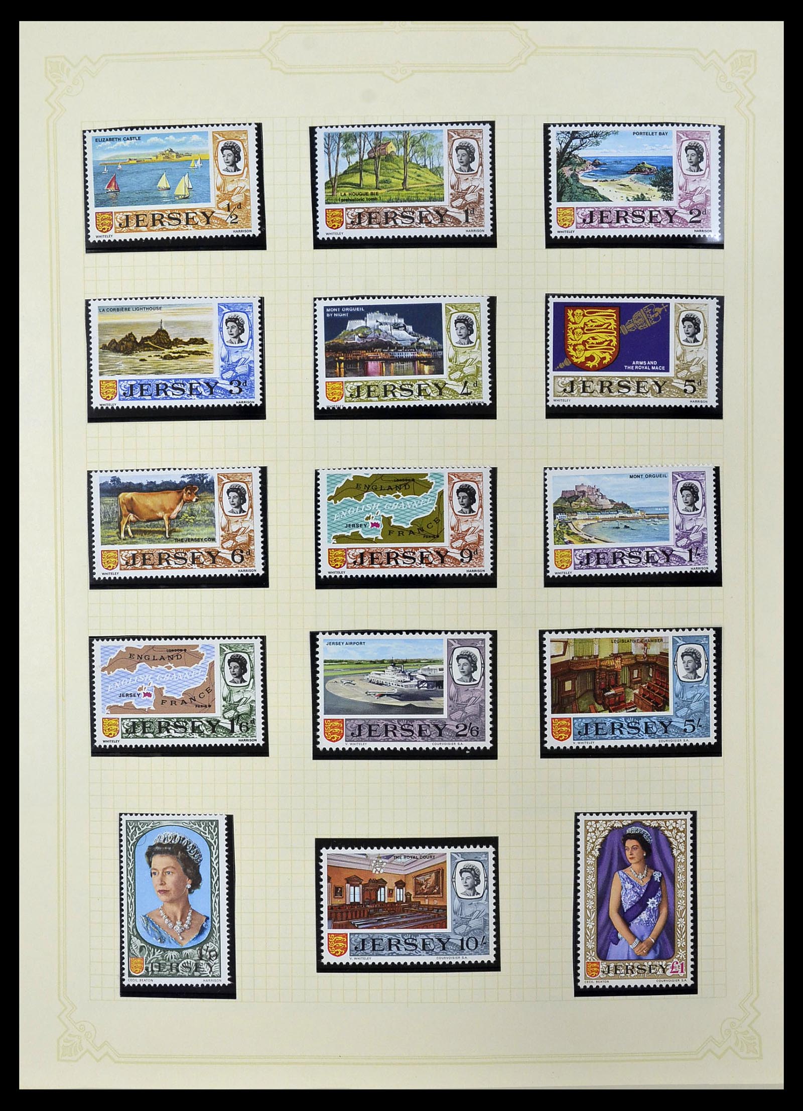 34392 002 - Stamp collection 34392 Channel Islands 1940-2007.