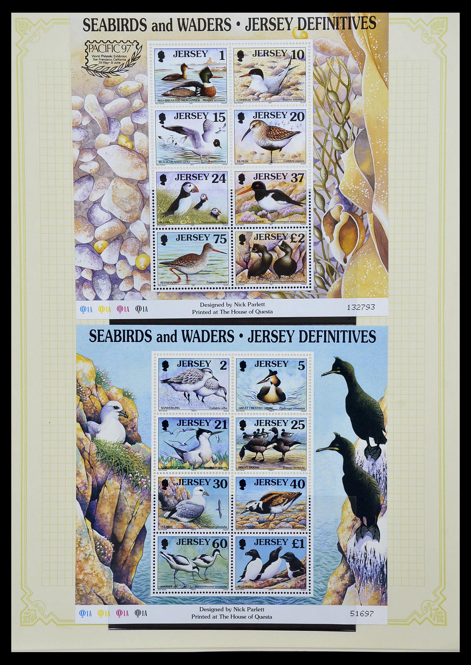 34392 052 - Postzegelverzameling 34392 Kanaaleilanden 1940-2007.