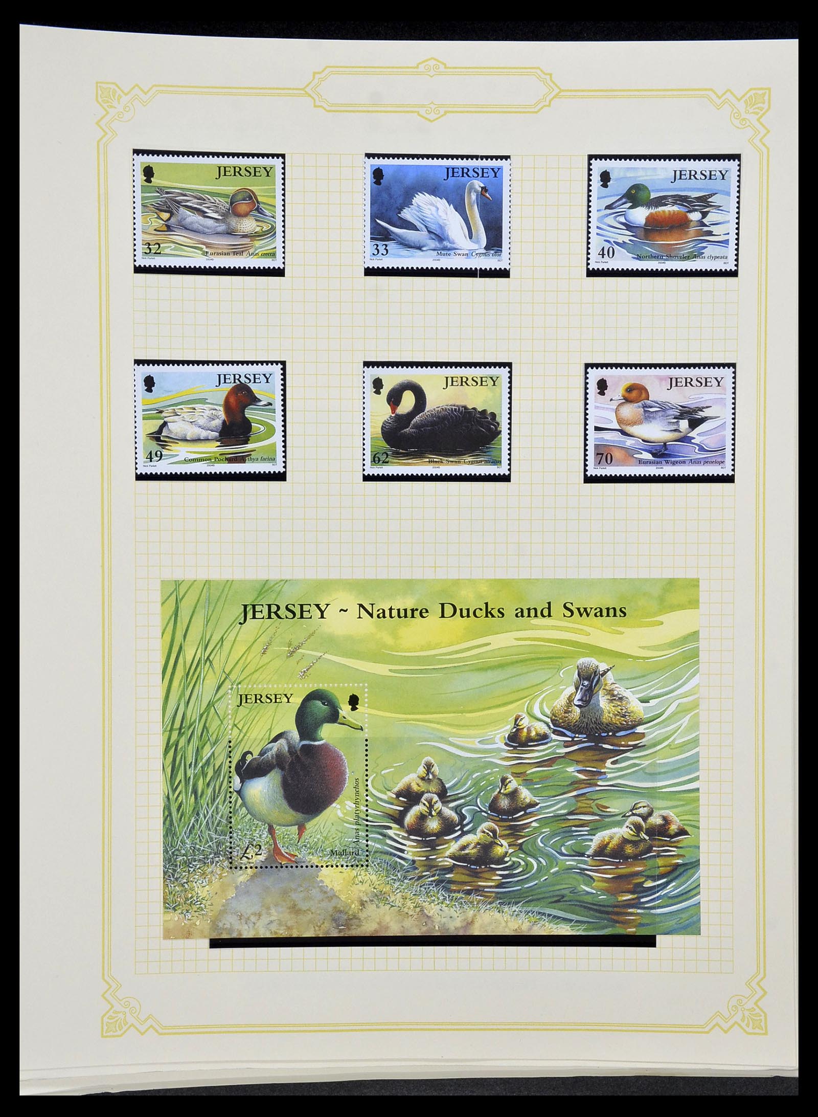 34392 087 - Postzegelverzameling 34392 Kanaaleilanden 1940-2007.
