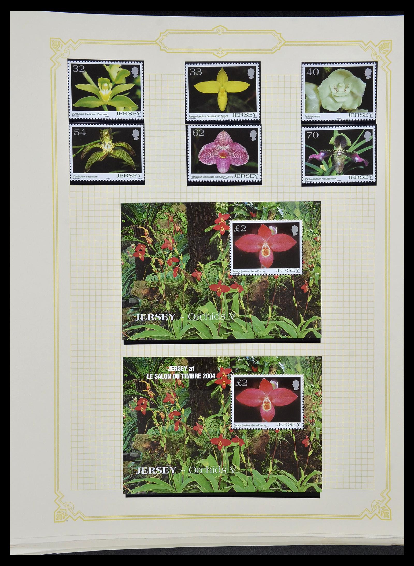 34392 088 - Postzegelverzameling 34392 Kanaaleilanden 1940-2007.