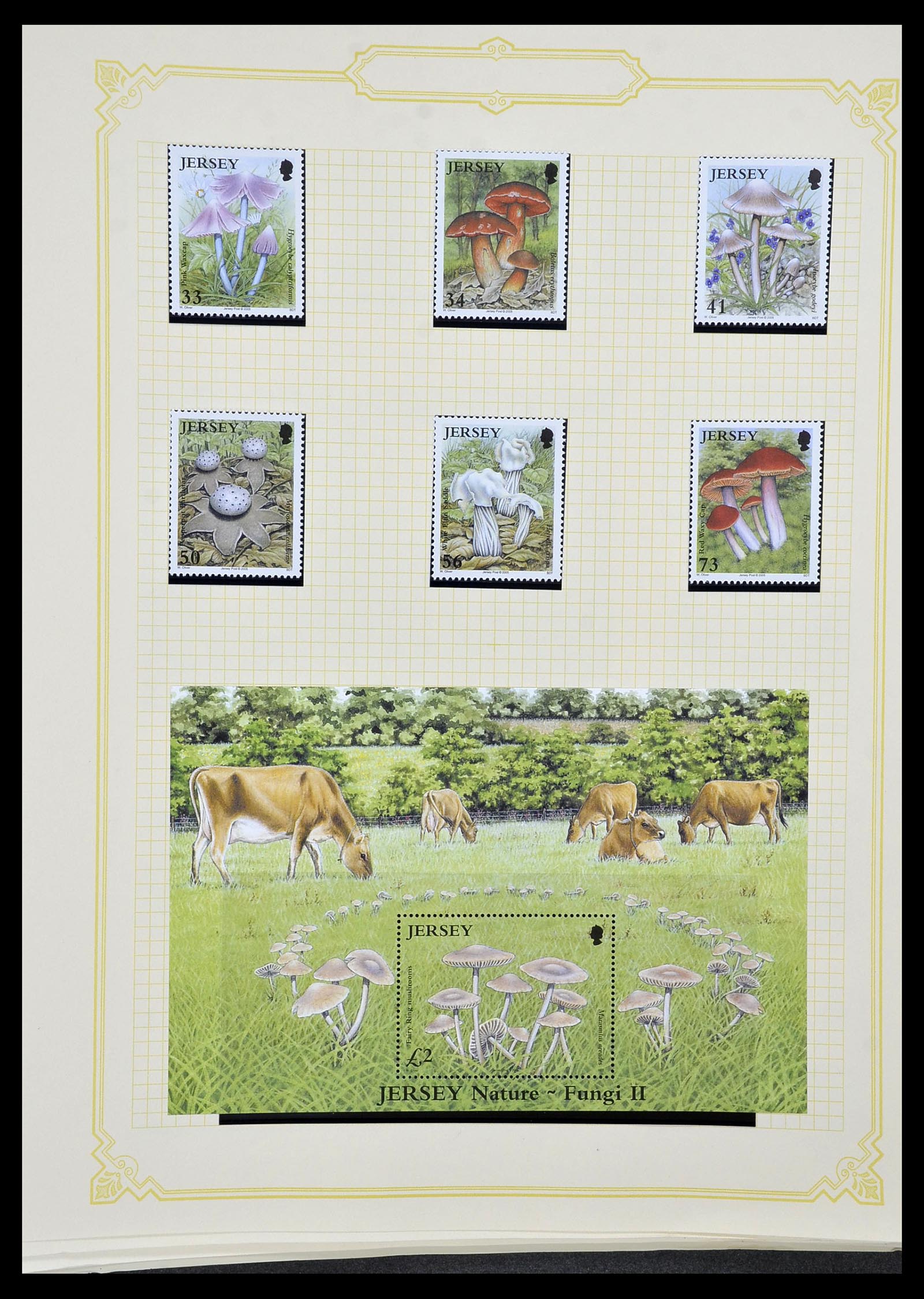 34392 096 - Postzegelverzameling 34392 Kanaaleilanden 1940-2007.