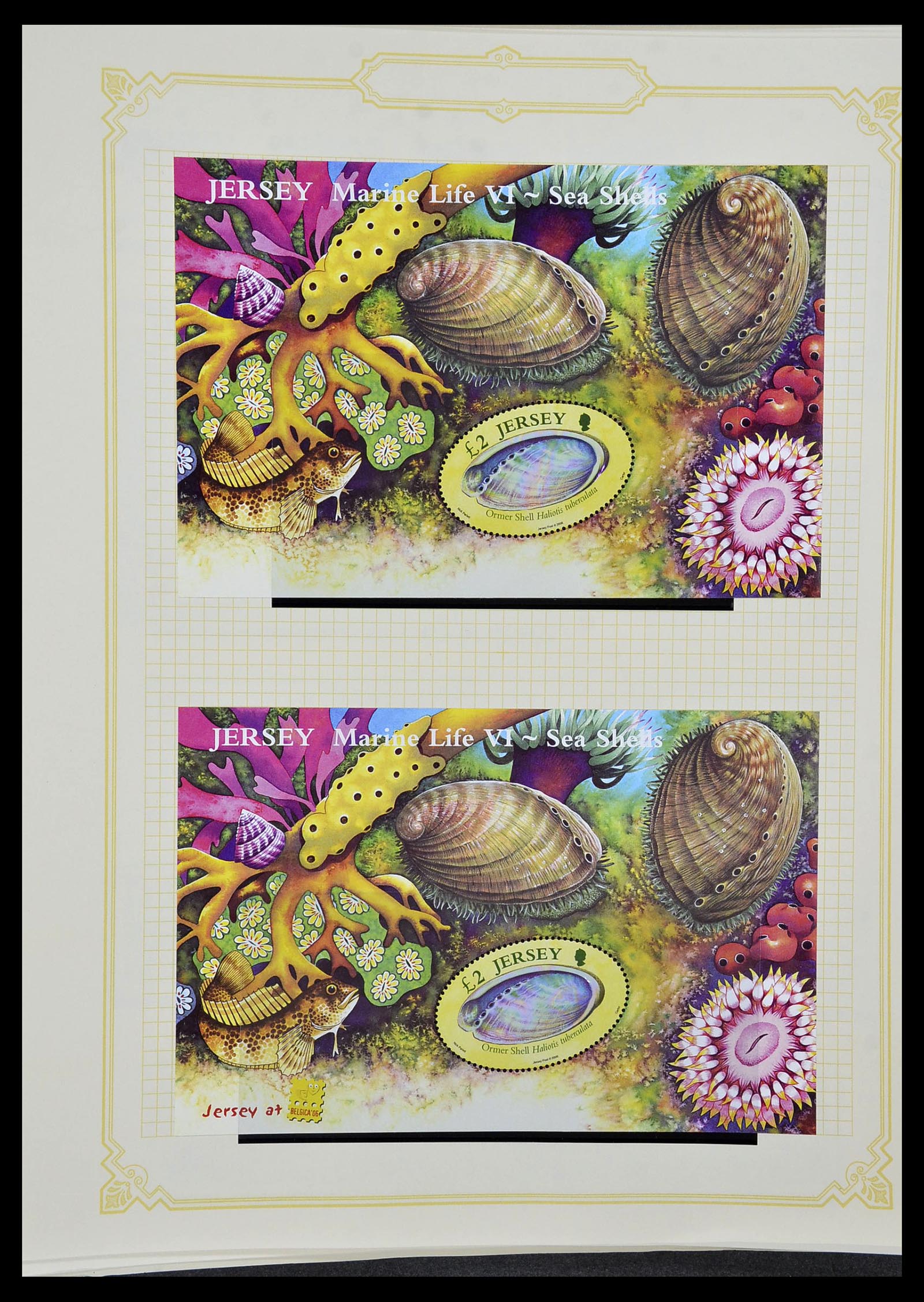34392 099 - Postzegelverzameling 34392 Kanaaleilanden 1940-2007.