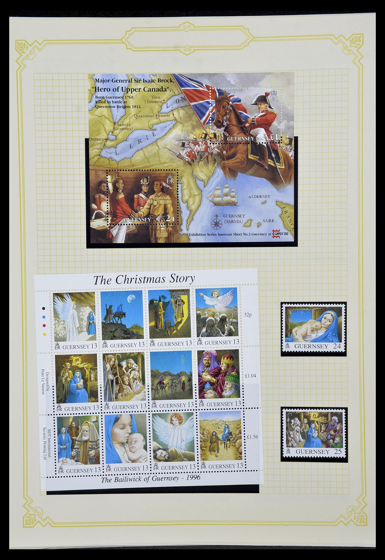 34392 231 - Postzegelverzameling 34392 Kanaaleilanden 1940-2007.