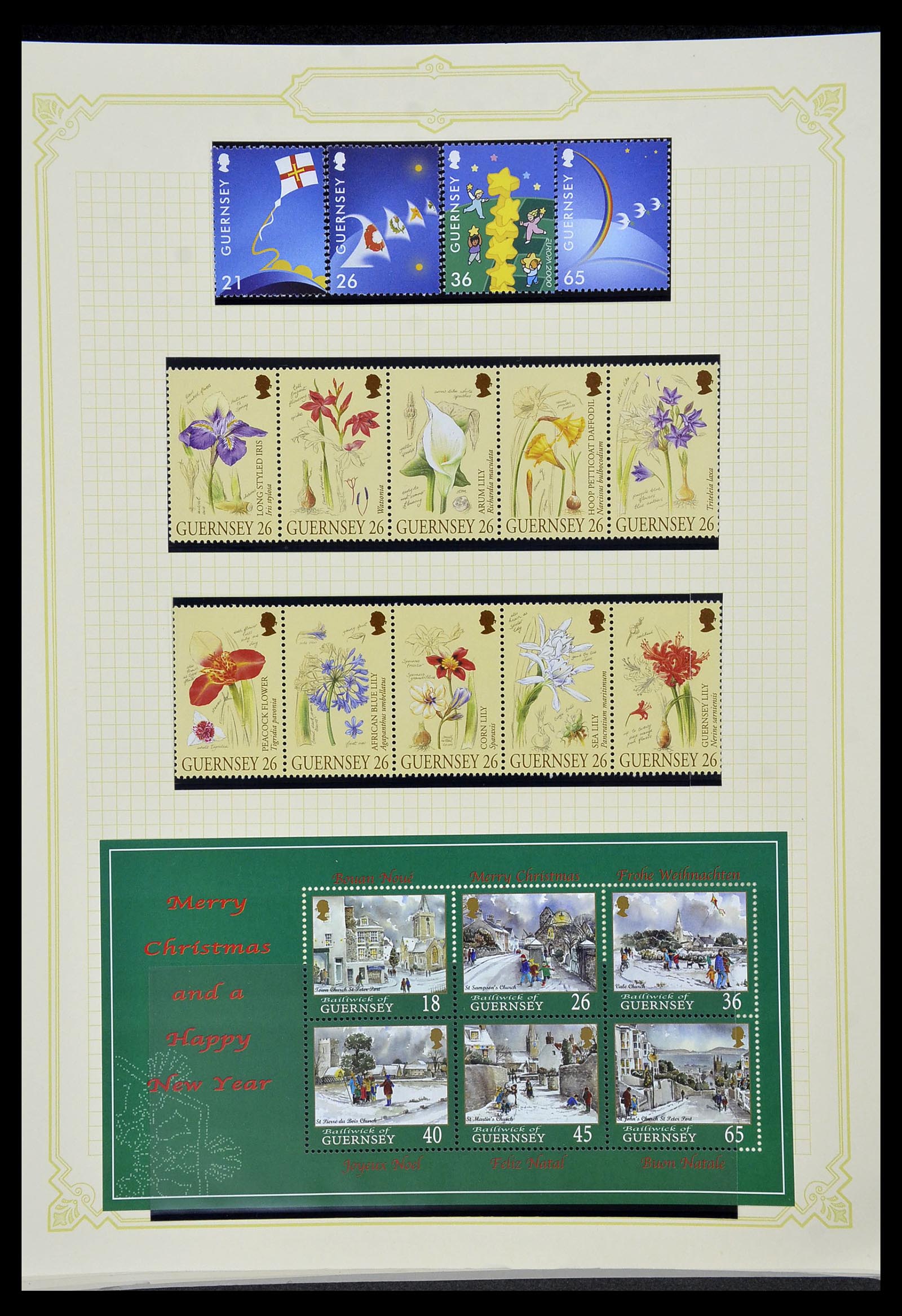 34392 241 - Postzegelverzameling 34392 Kanaaleilanden 1940-2007.